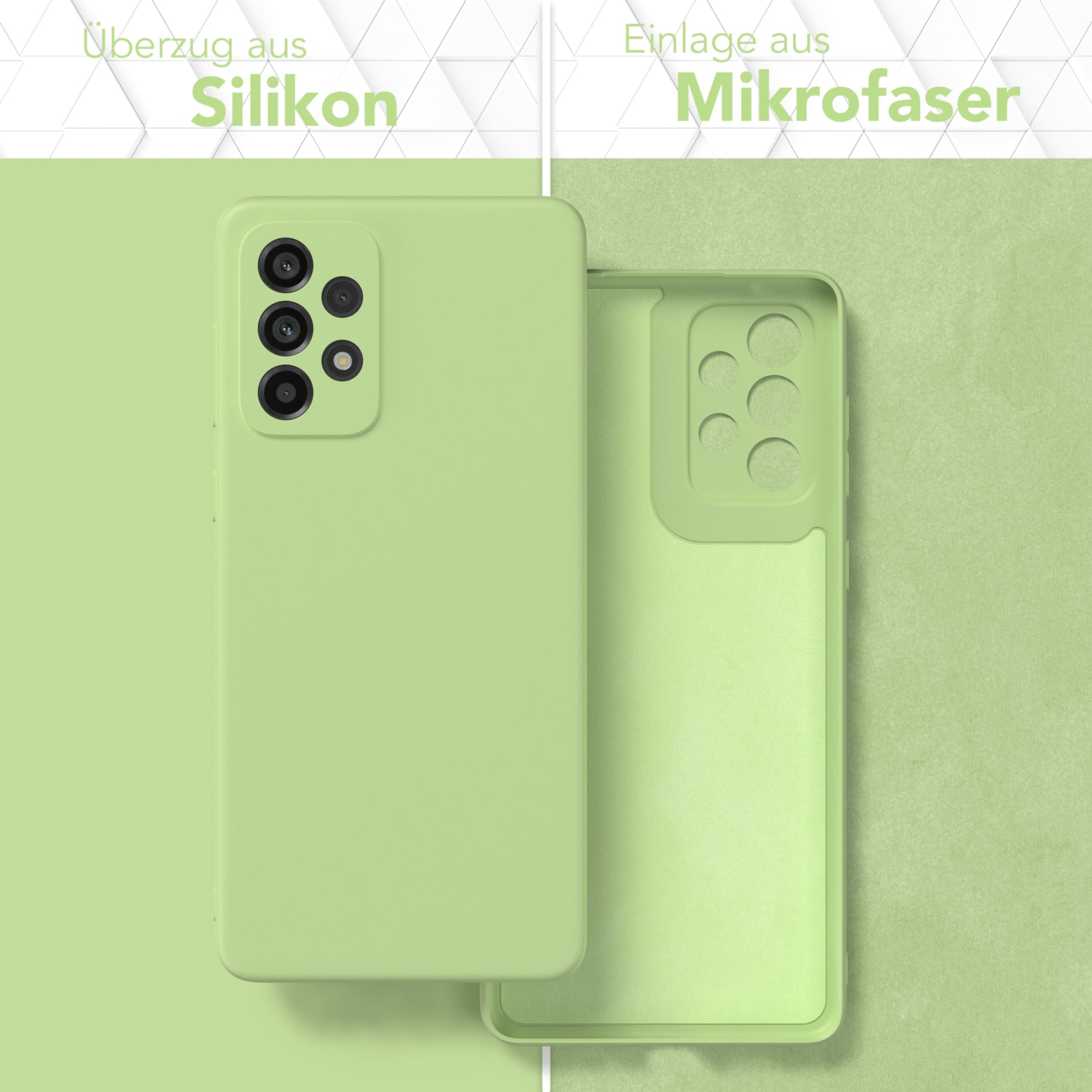 Galaxy A73 5G Silikonhülle