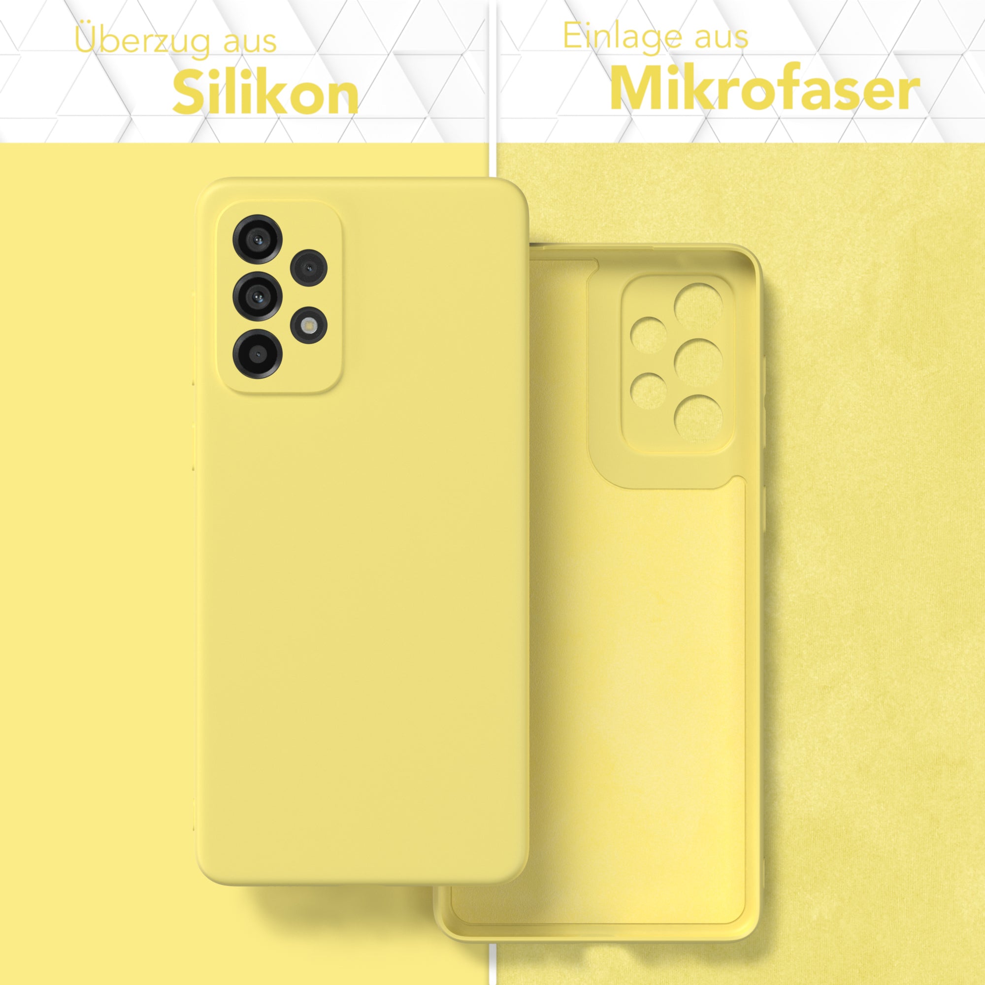 Galaxy A73 5G Silikonhülle