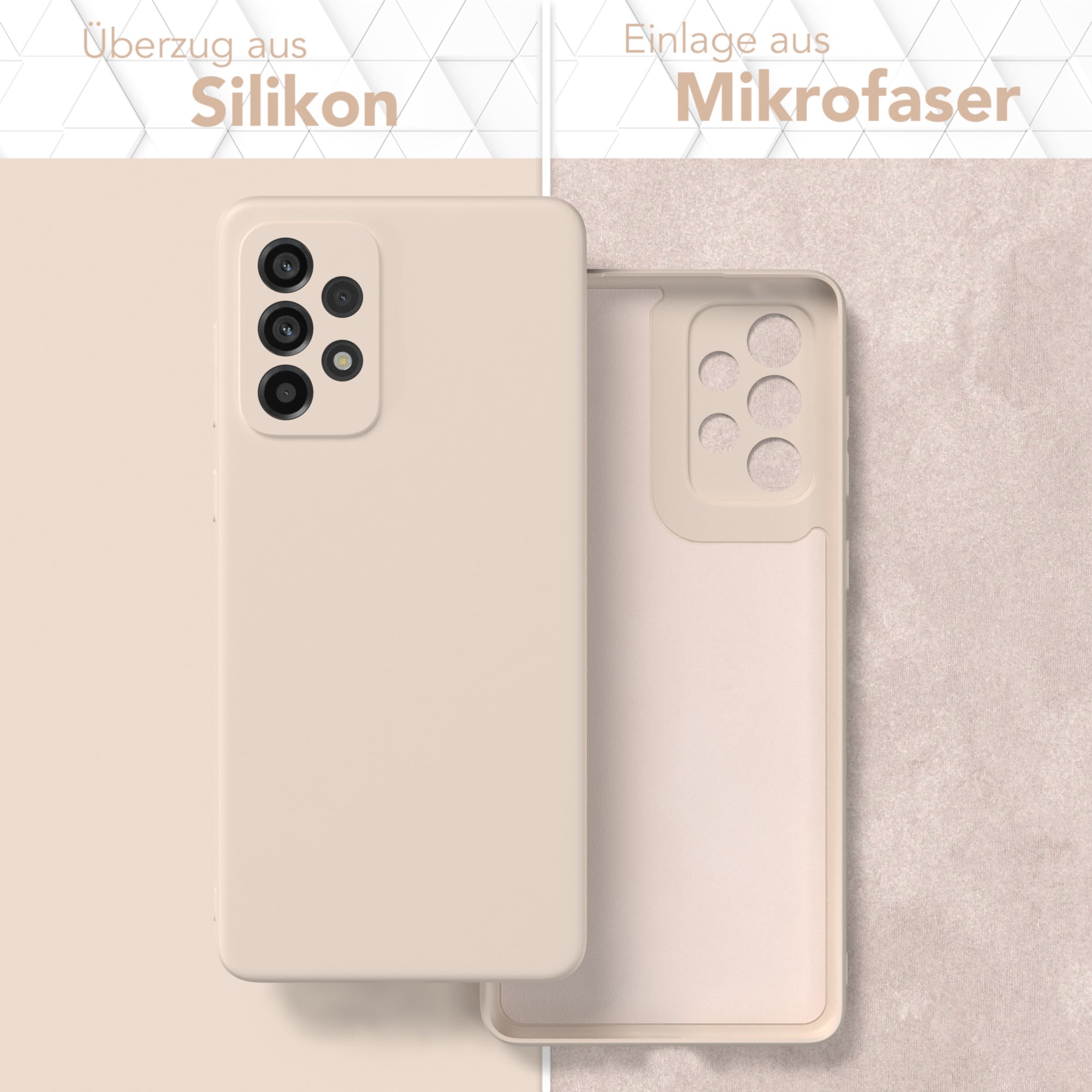 Galaxy A73 5G Silikonhülle