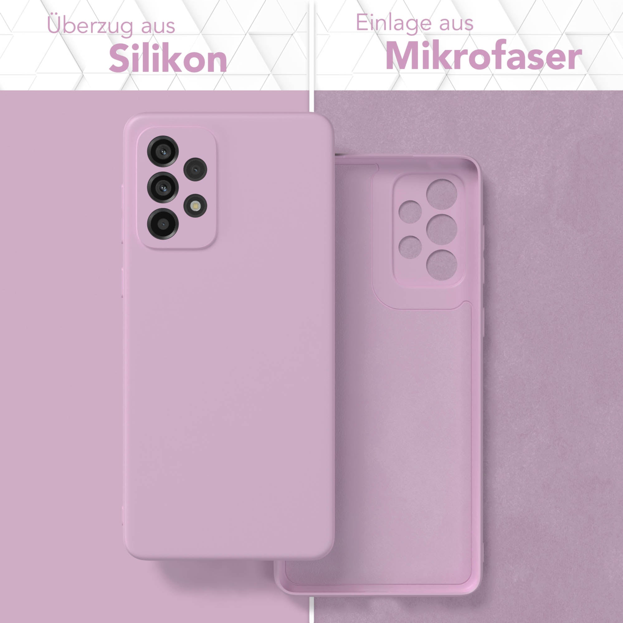 Galaxy A73 5G Silikonhülle