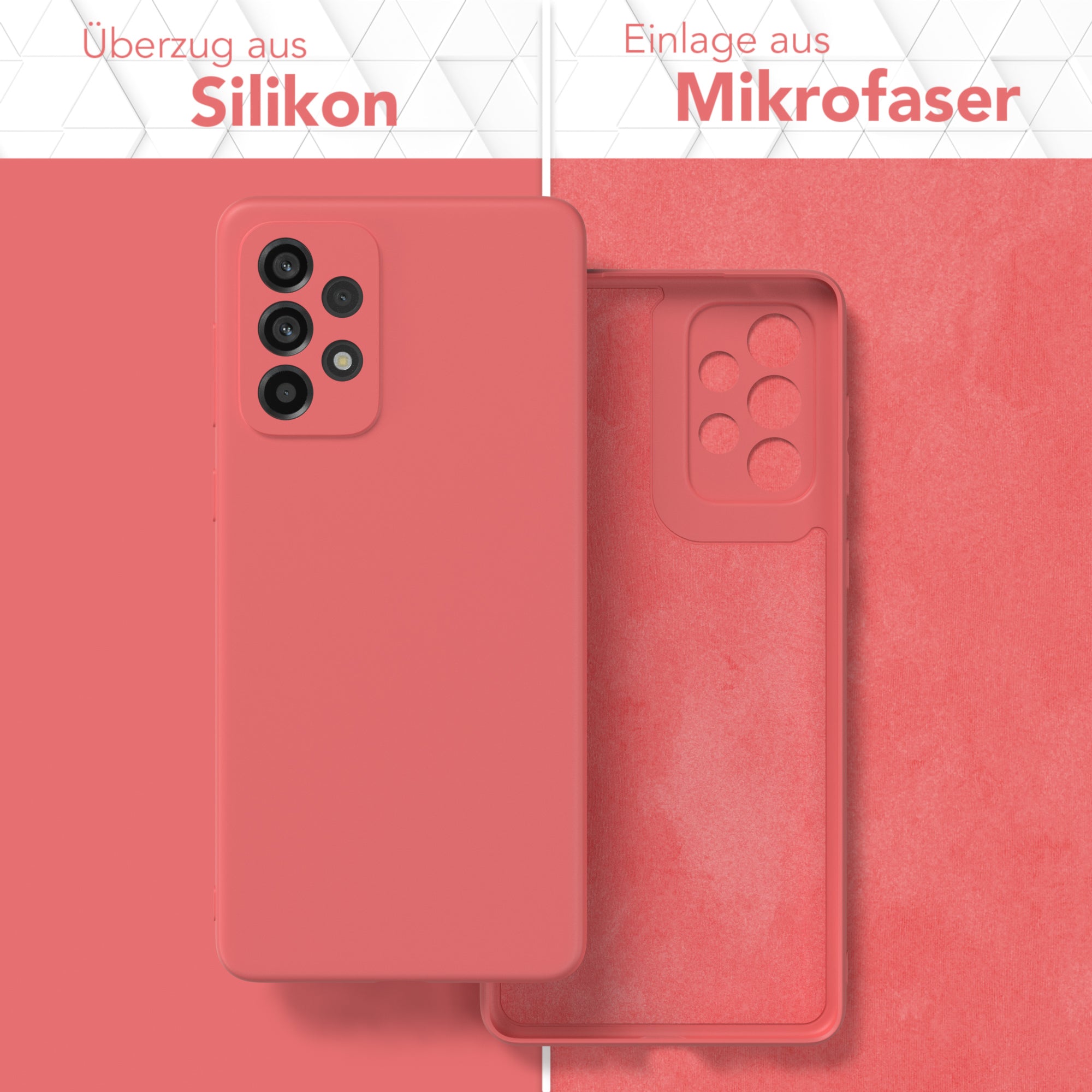 Galaxy A73 5G Silikonhülle