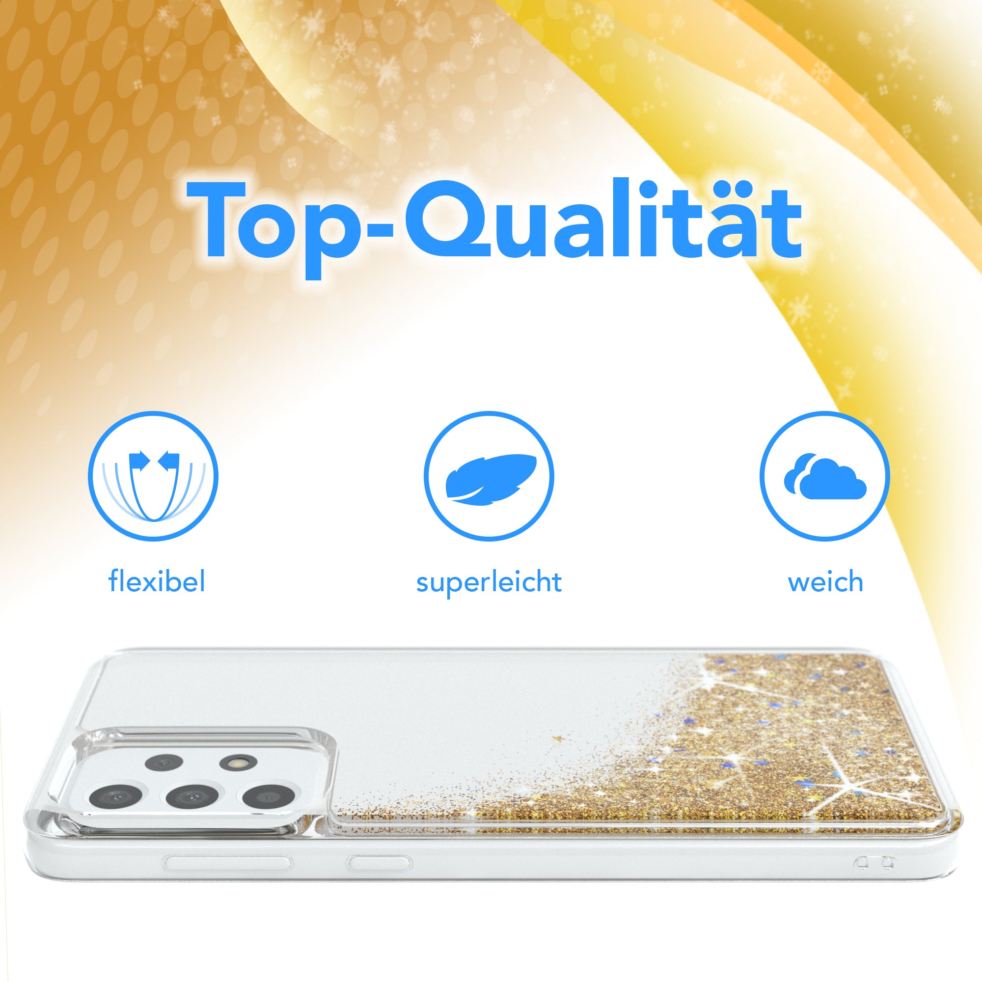 Galaxy A33 5G Glitzerhülle