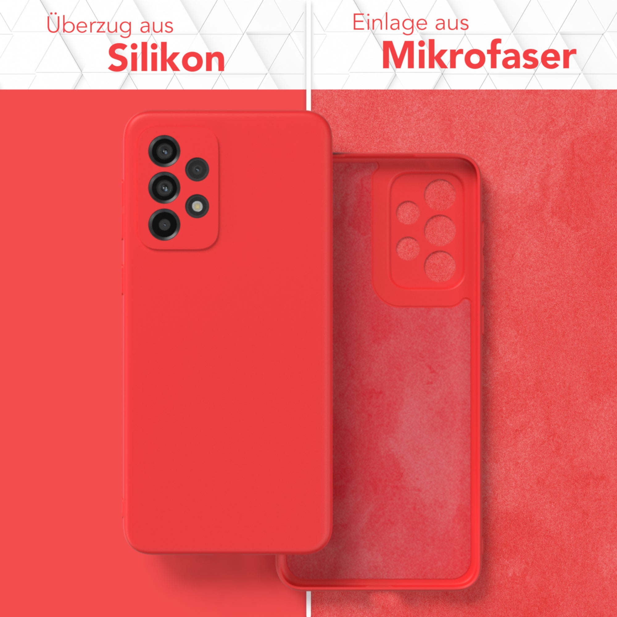 Galaxy A33 5G Silikonhülle