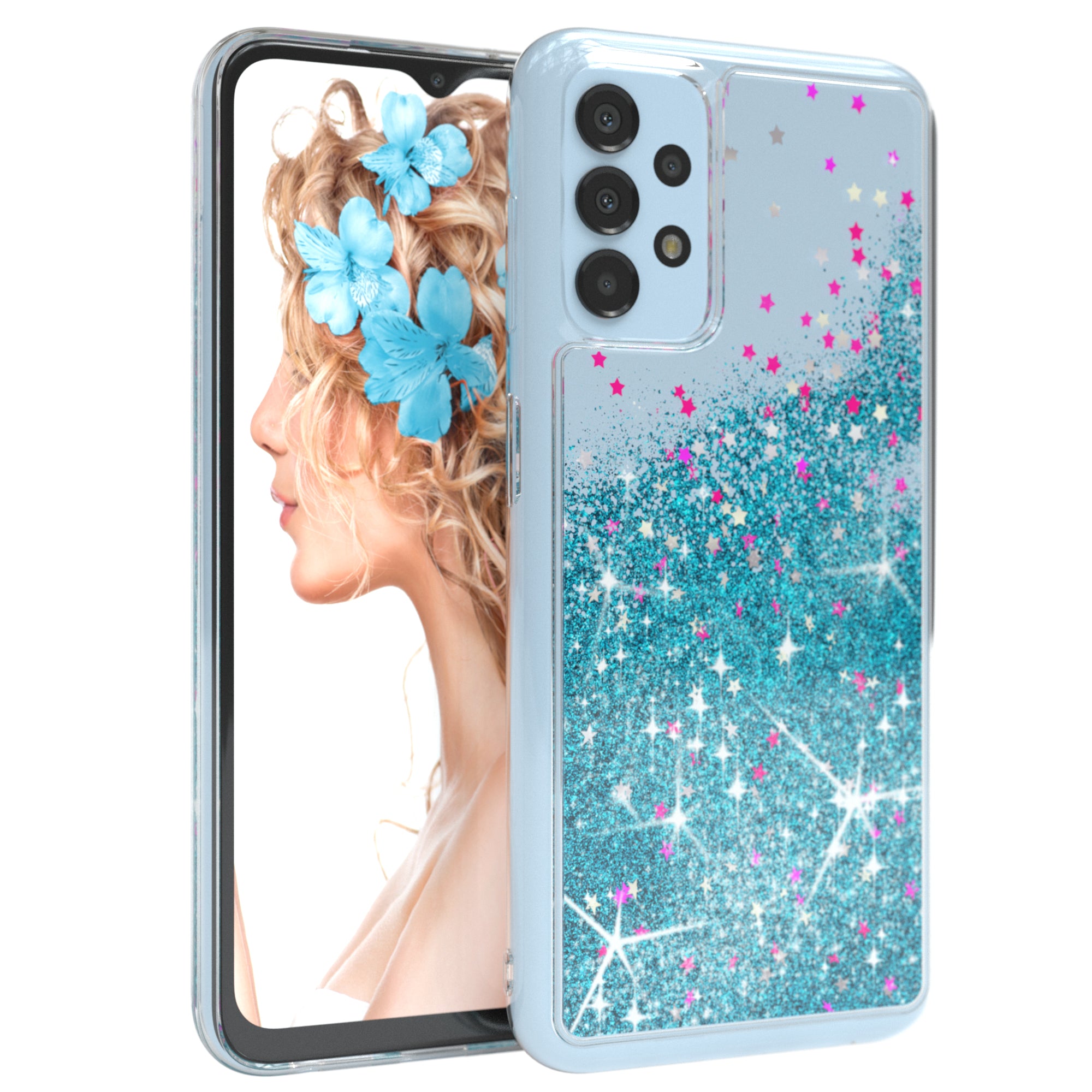 Galaxy A13 4G Glitzerhülle