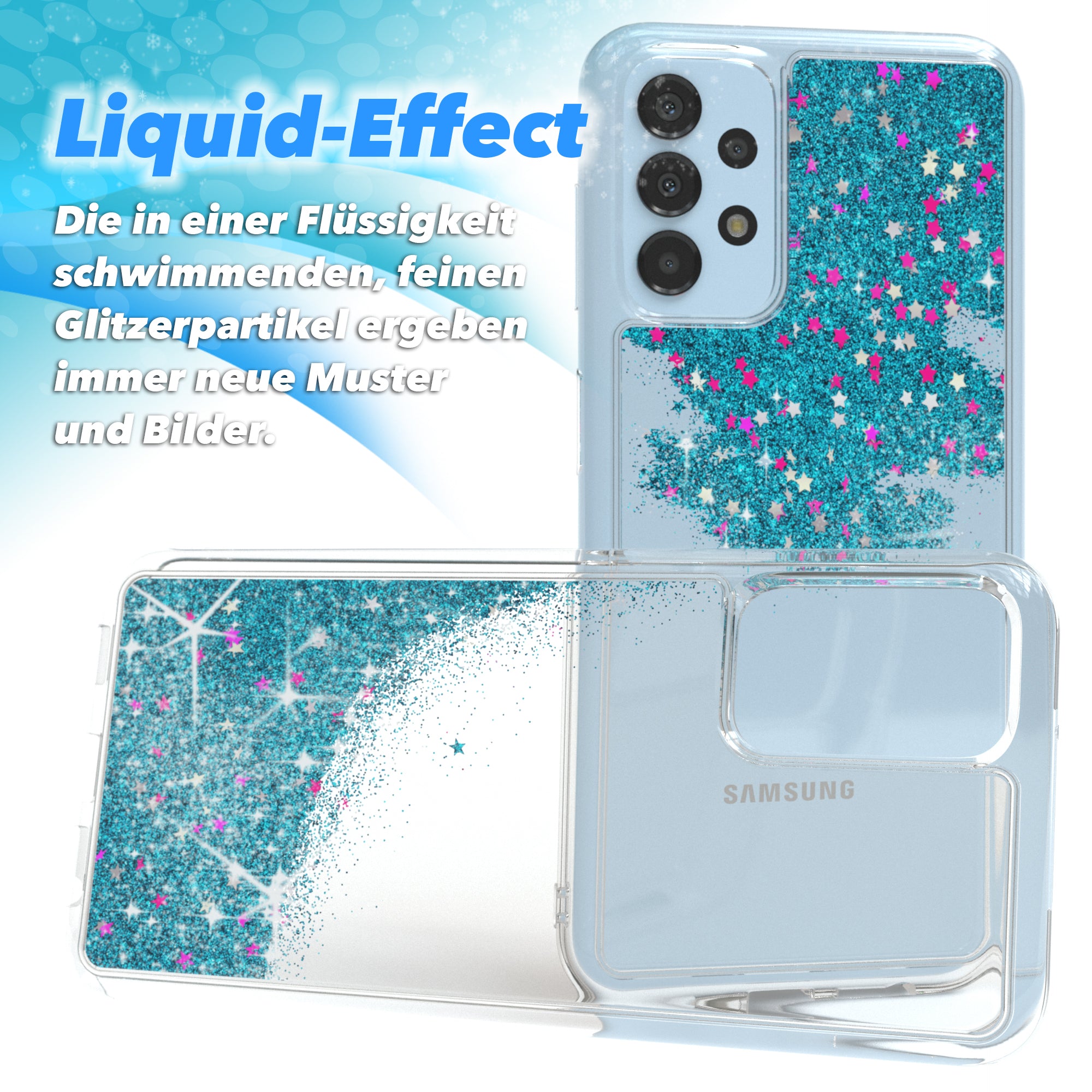 Galaxy A13 4G Glitzerhülle