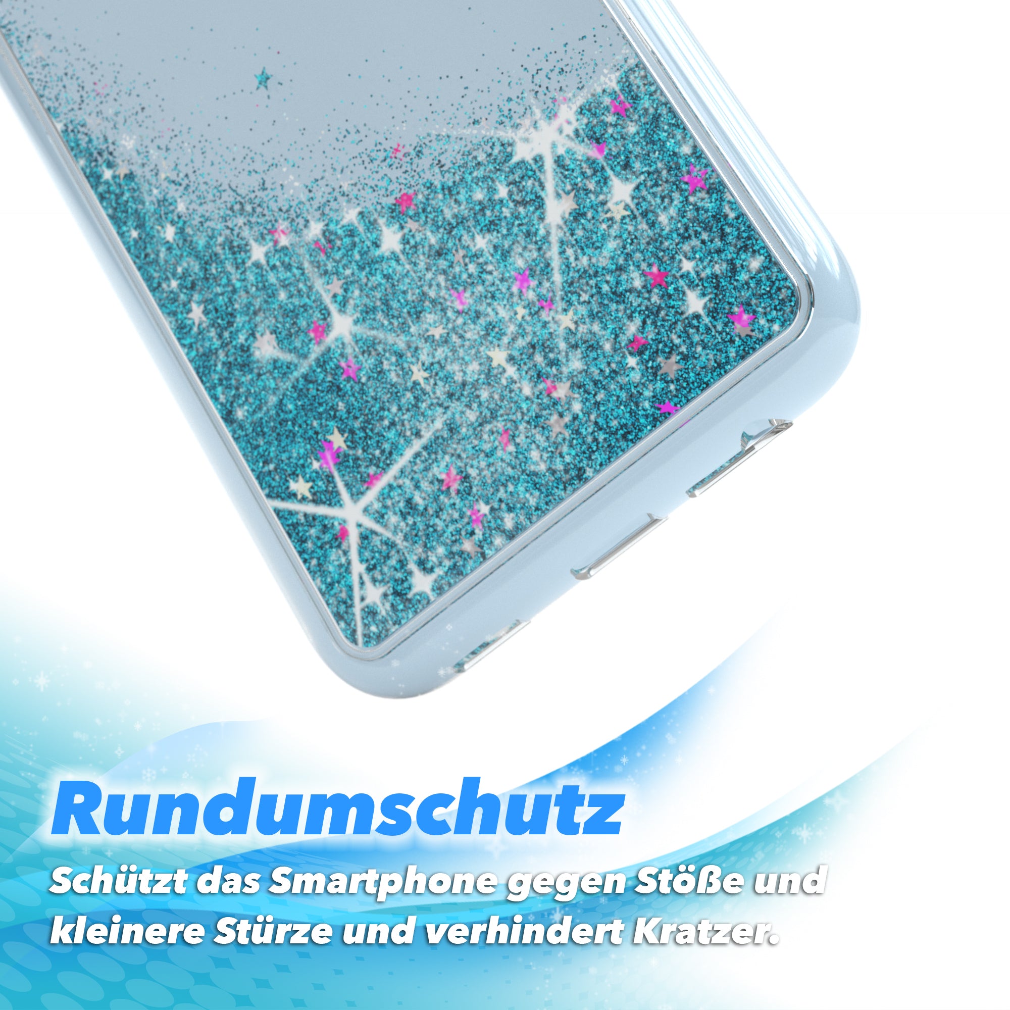 Galaxy A13 4G Glitzerhülle