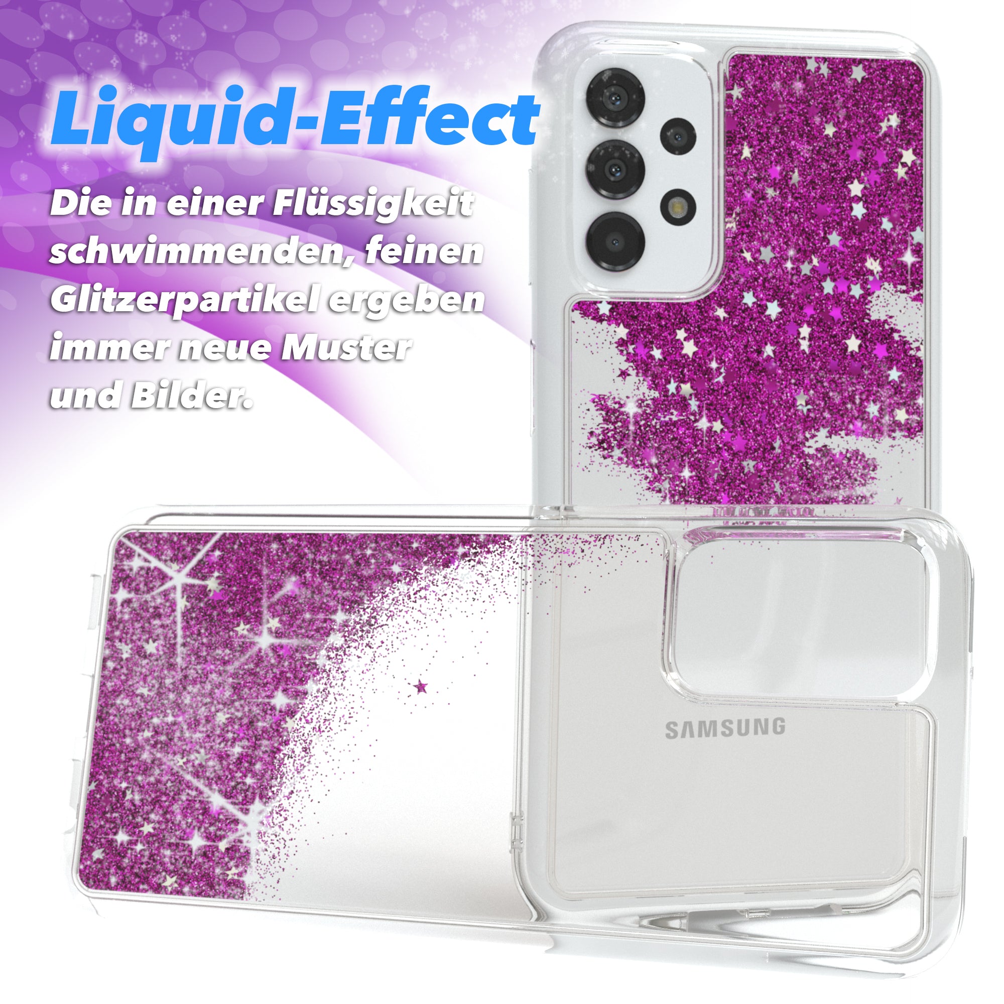 Galaxy A13 4G Glitzerhülle
