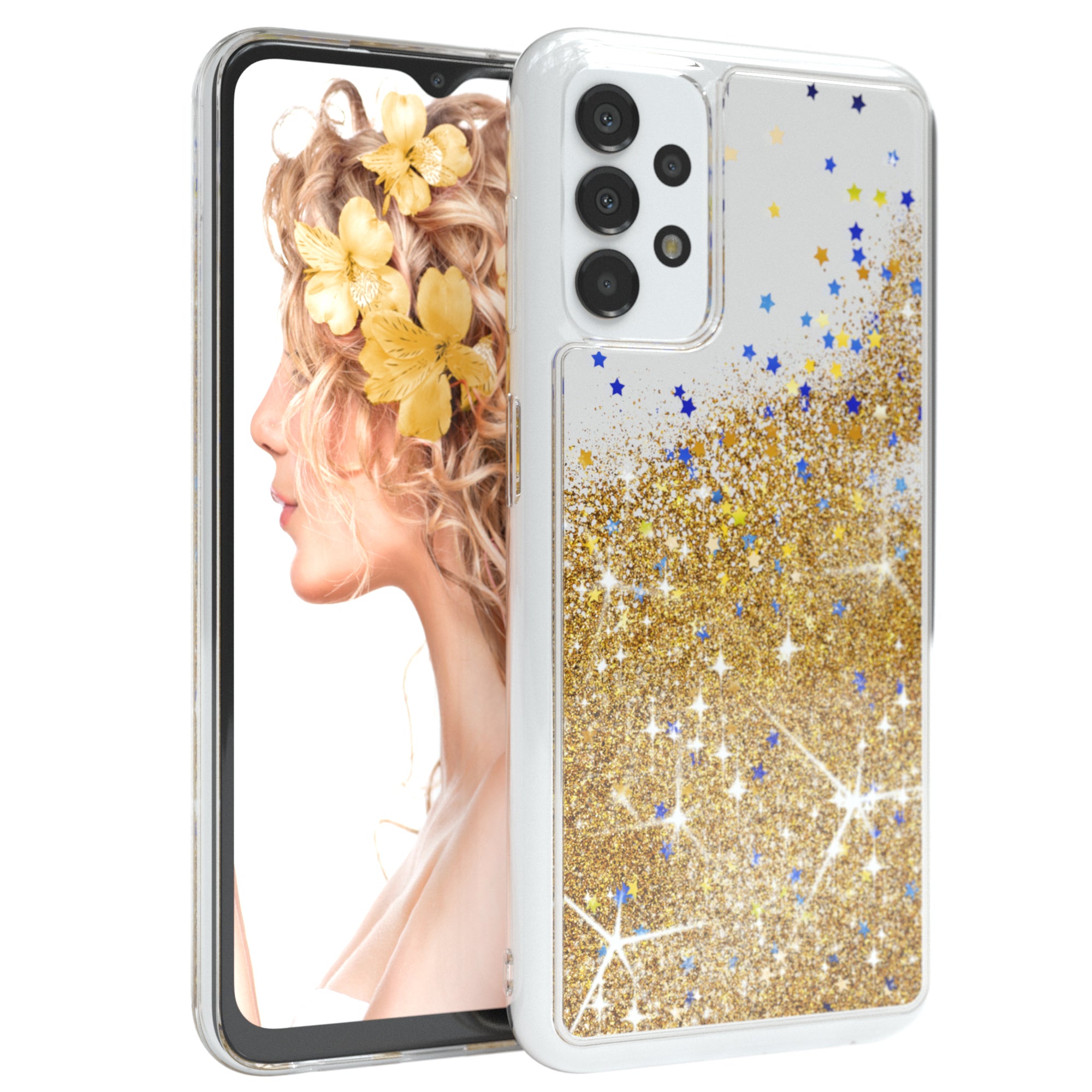 Galaxy A13 4G Glitzerhülle