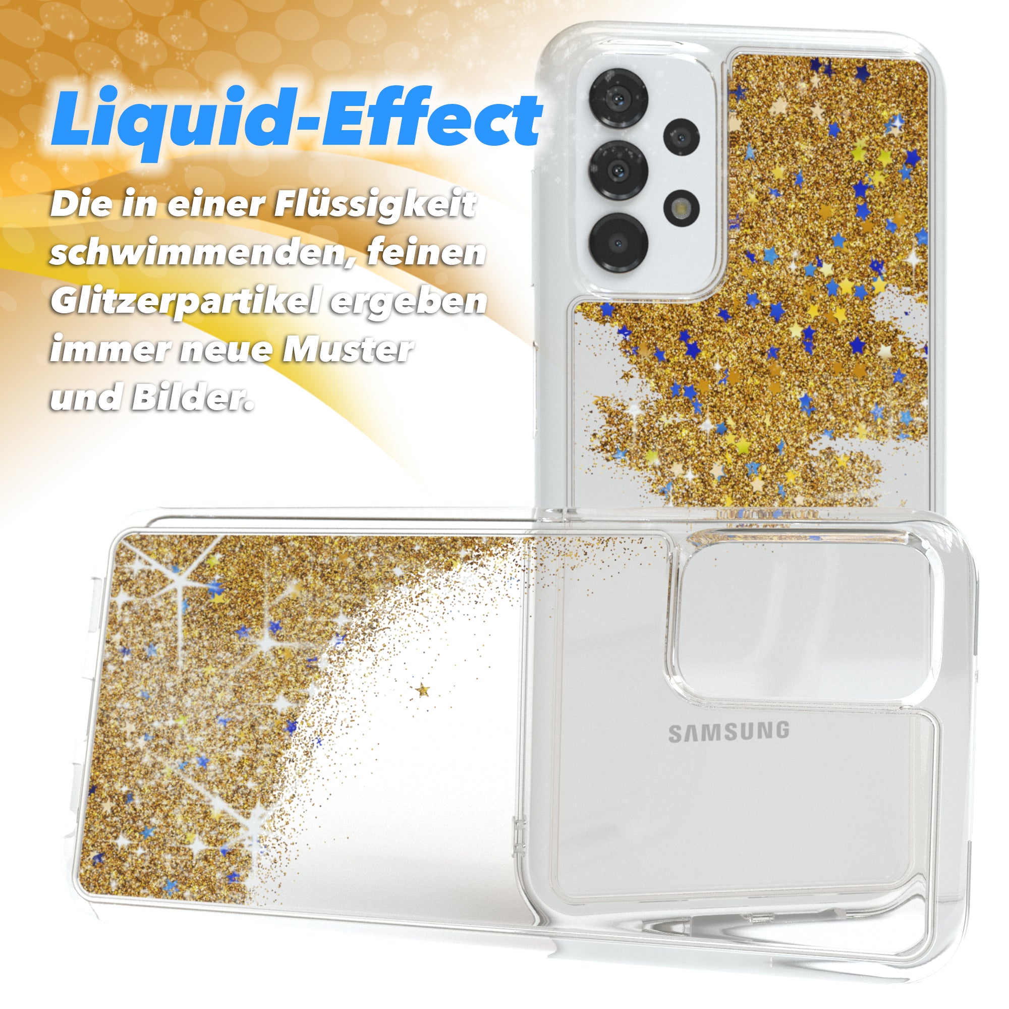 Galaxy A13 4G Glitzerhülle