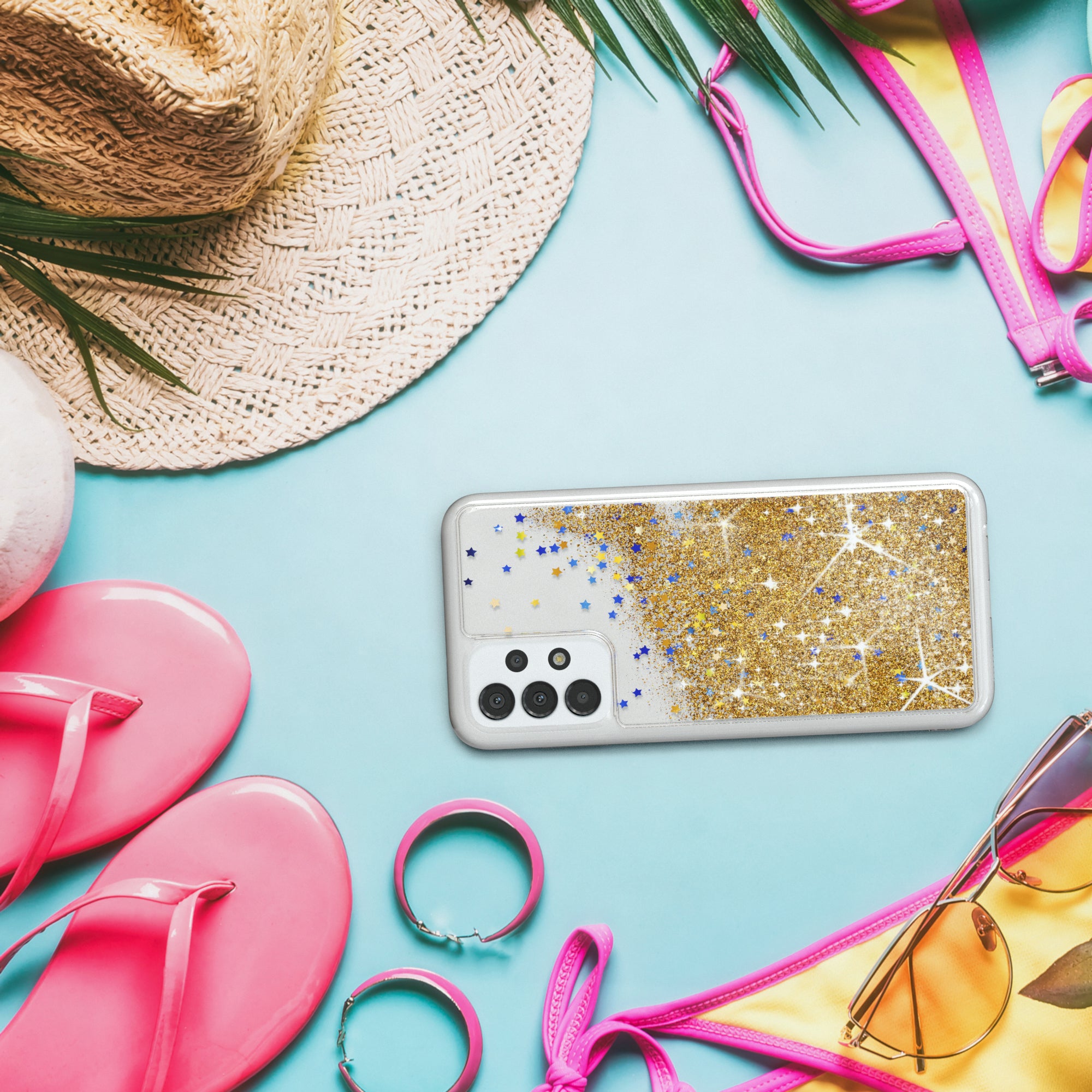 Galaxy A13 4G Glitzerhülle