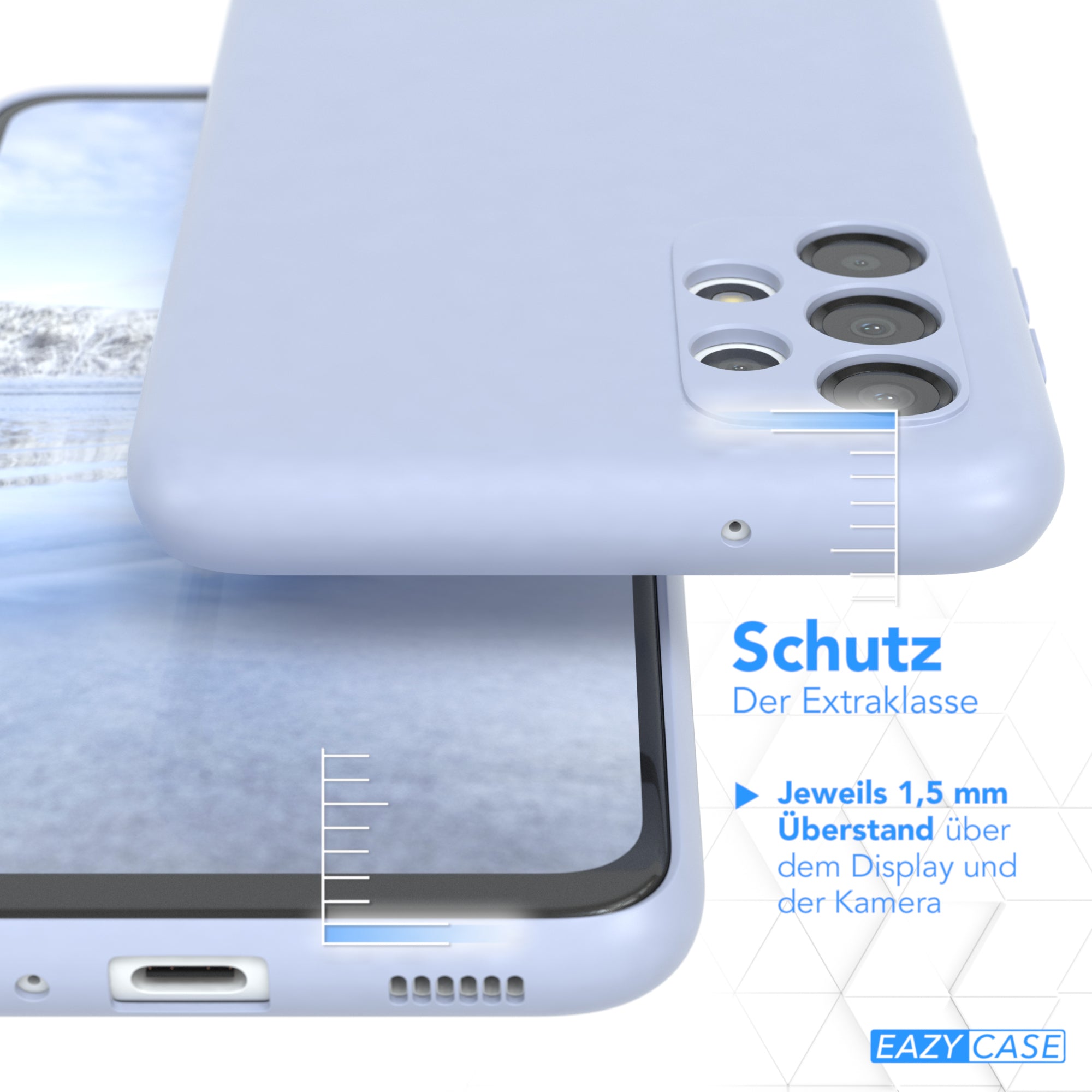 Galaxy A13 4G ultradünnes Slimcover aus TPU
