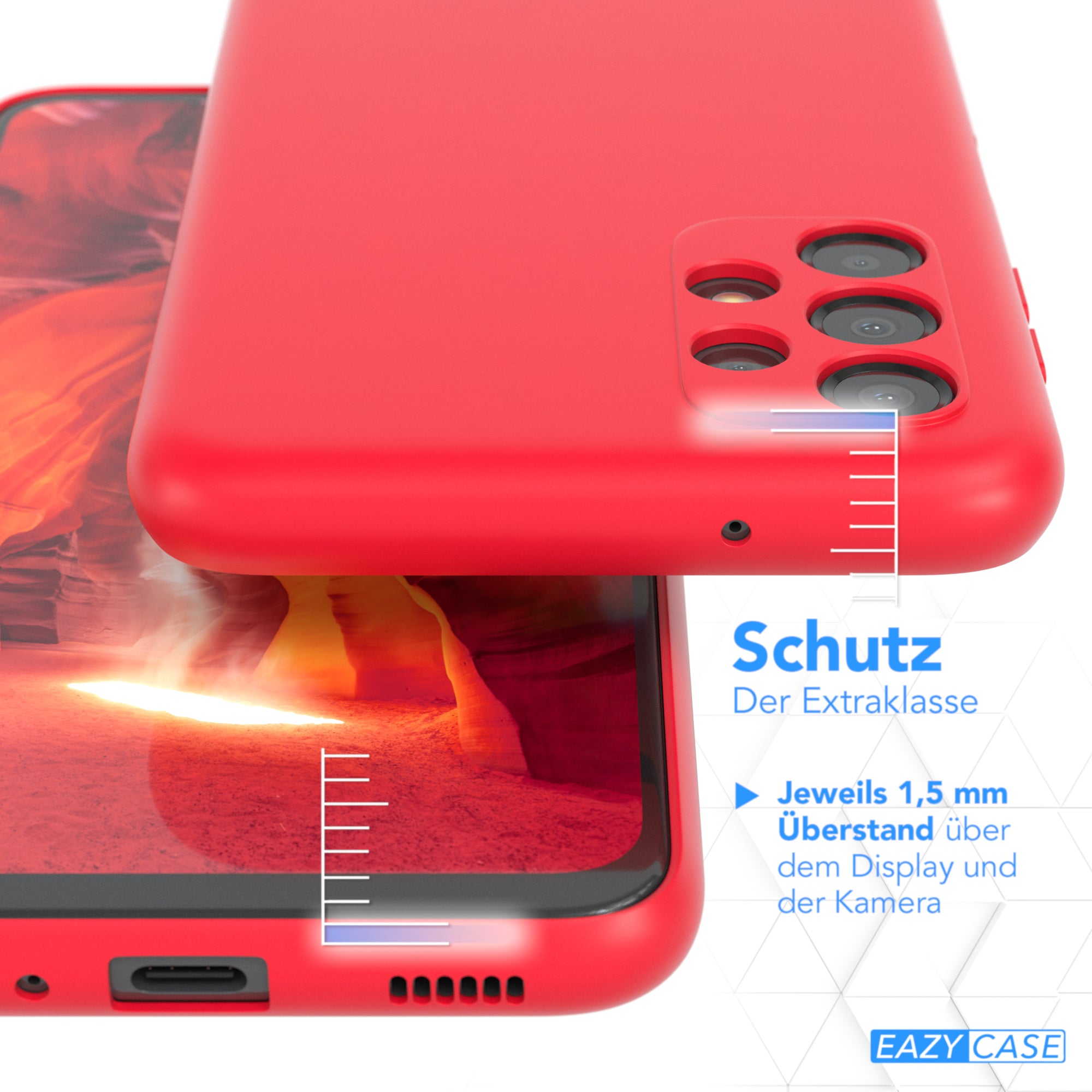 Galaxy A13 4G ultradünnes Slimcover aus TPU