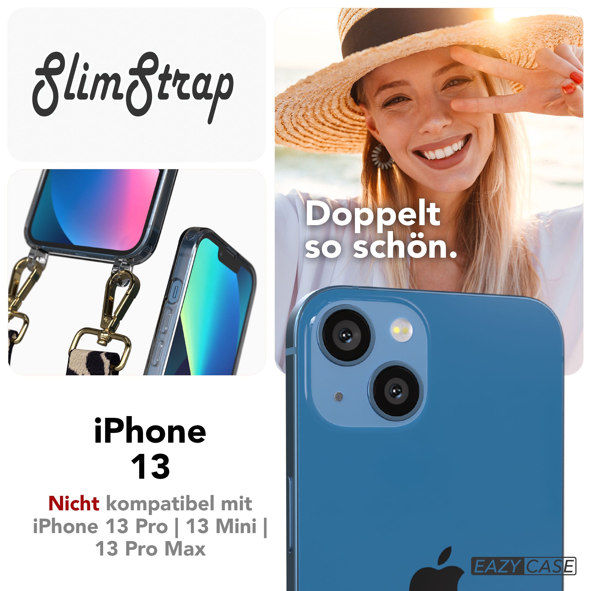 iPhone 13 Schutzhülle für Handyketten