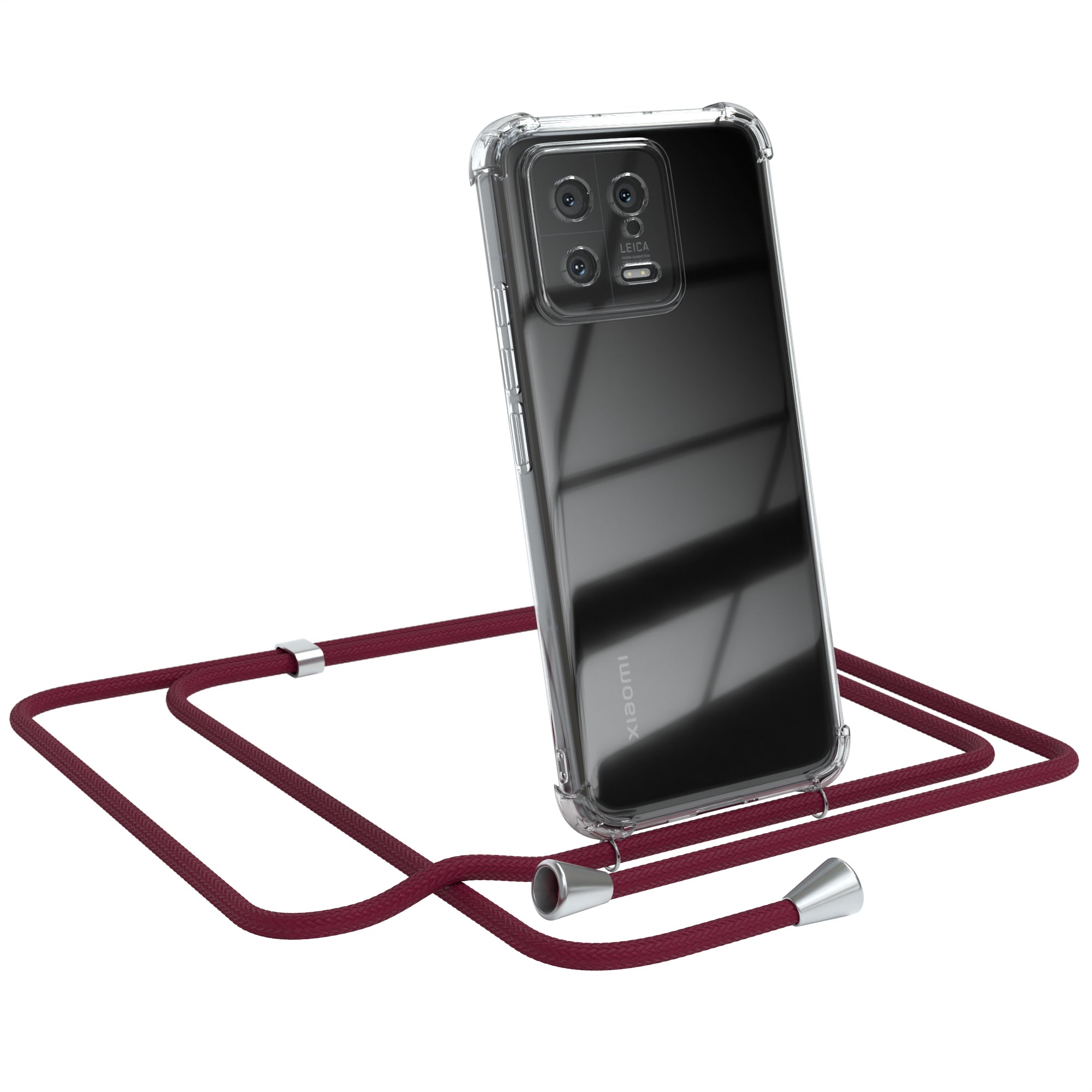 Xiaomi 13 transparente Hülle + Kordel
