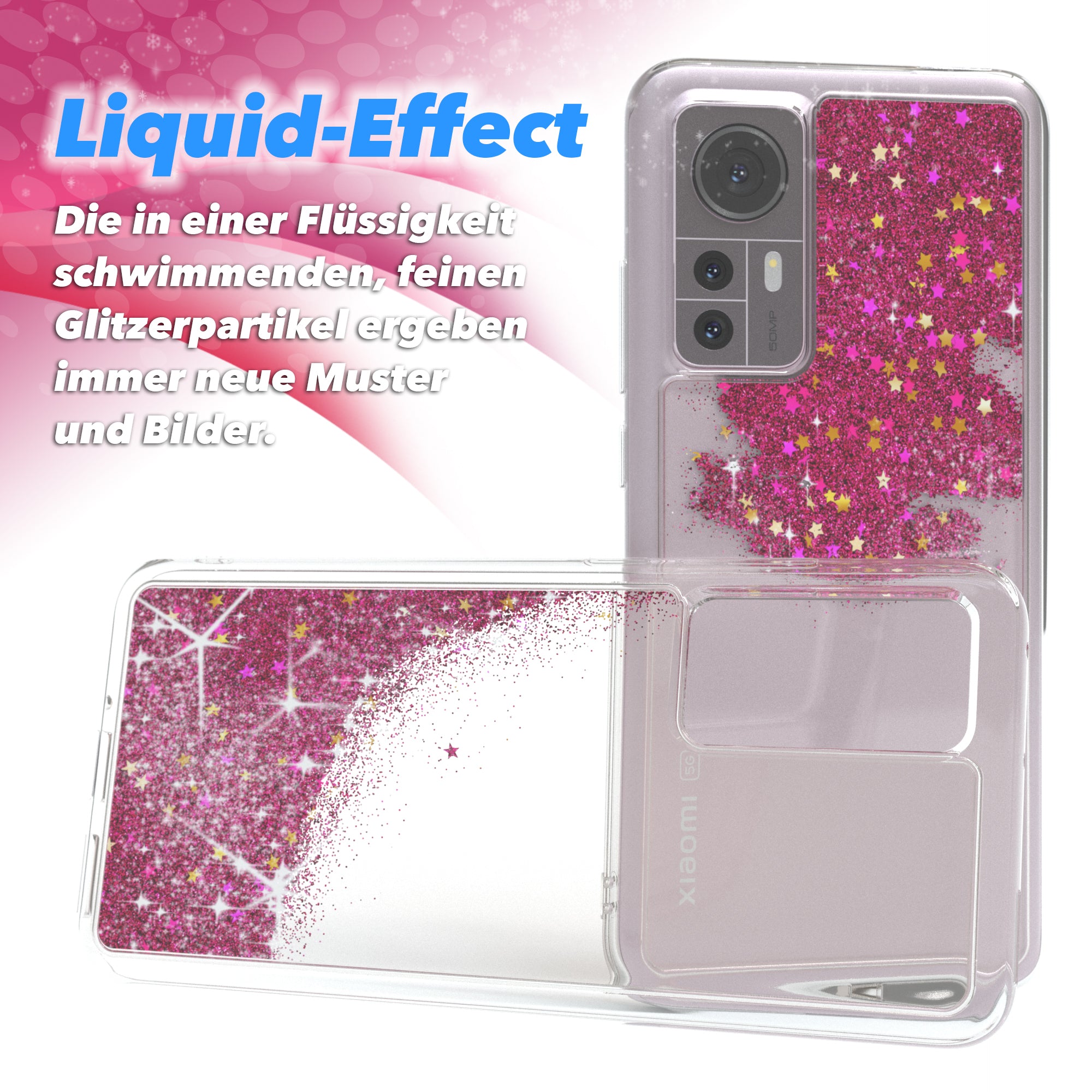 Xiaomi 12 / 12X Glitzerhülle