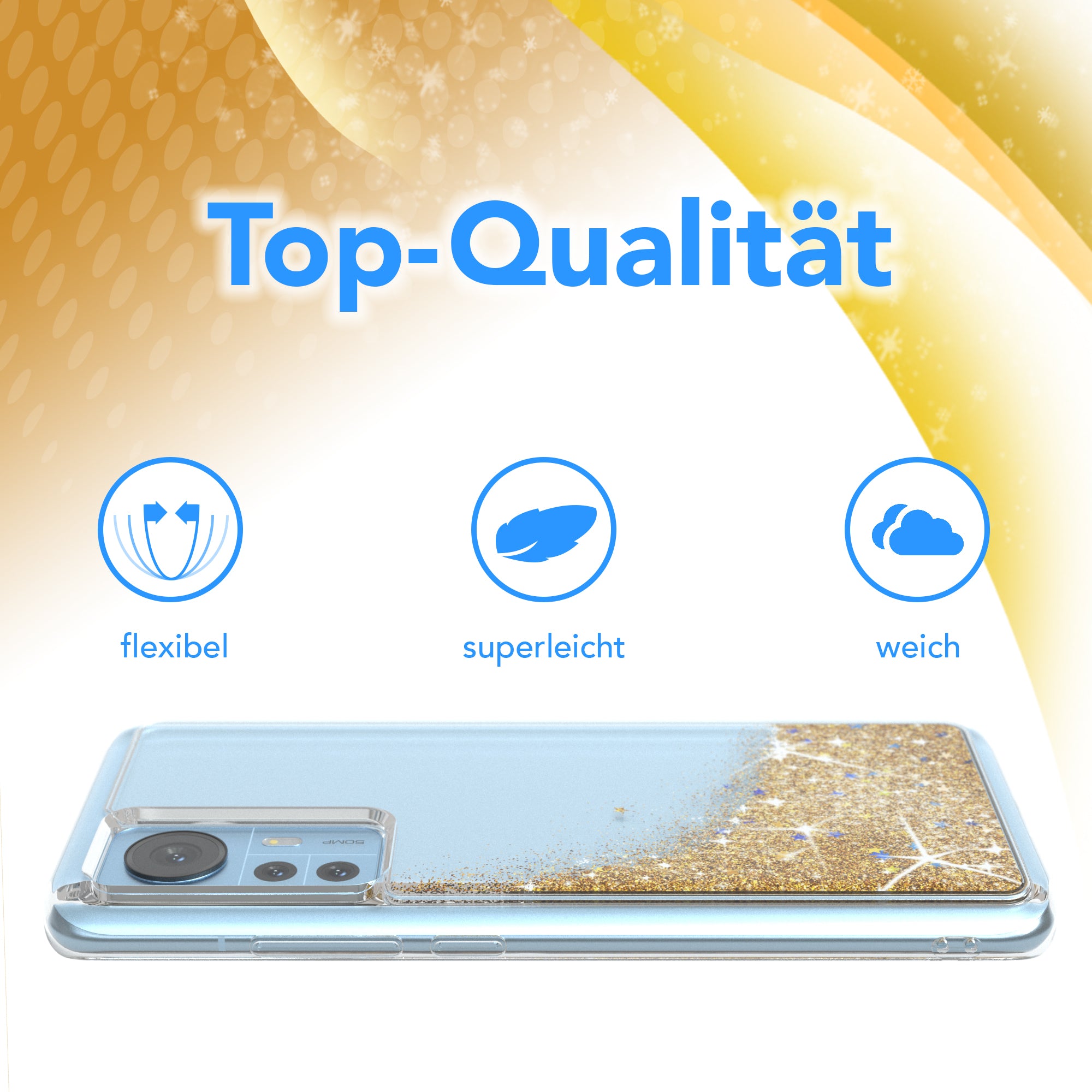 Xiaomi 12 / 12X Glitzerhülle