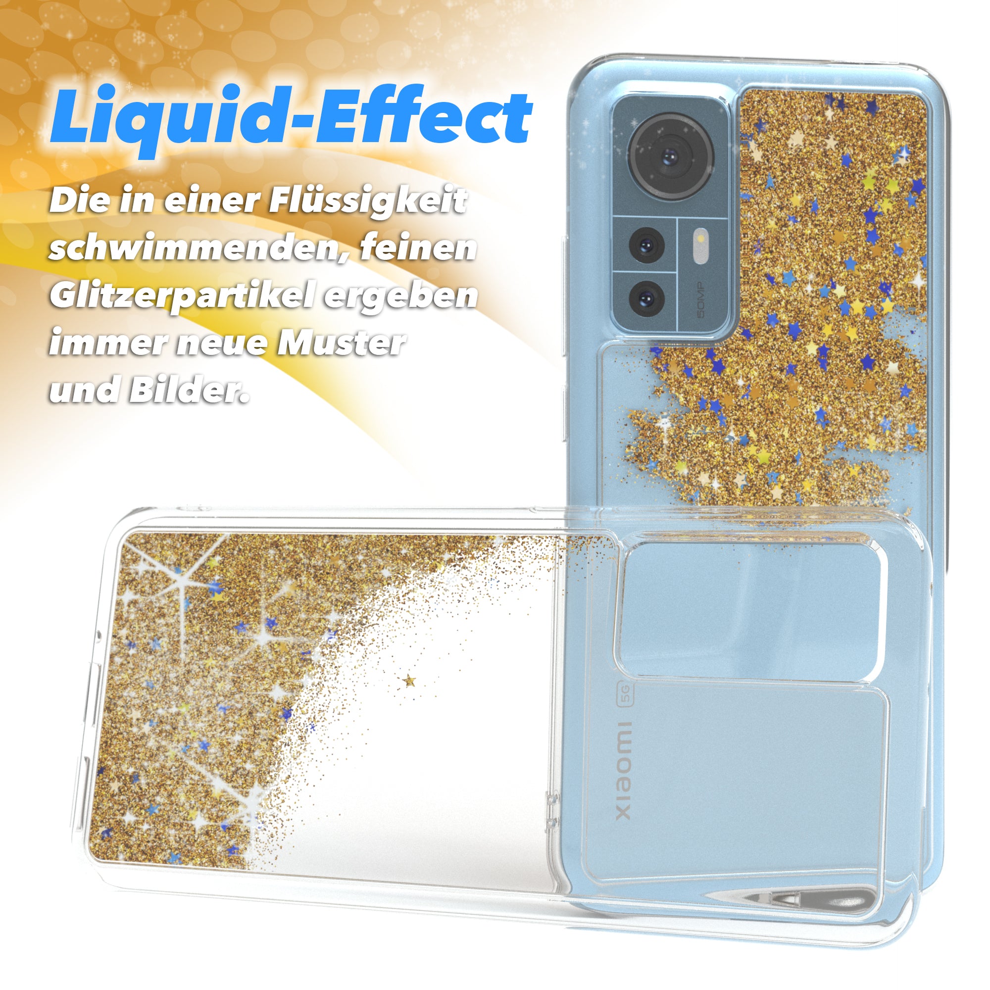 Xiaomi 12 / 12X Glitzerhülle