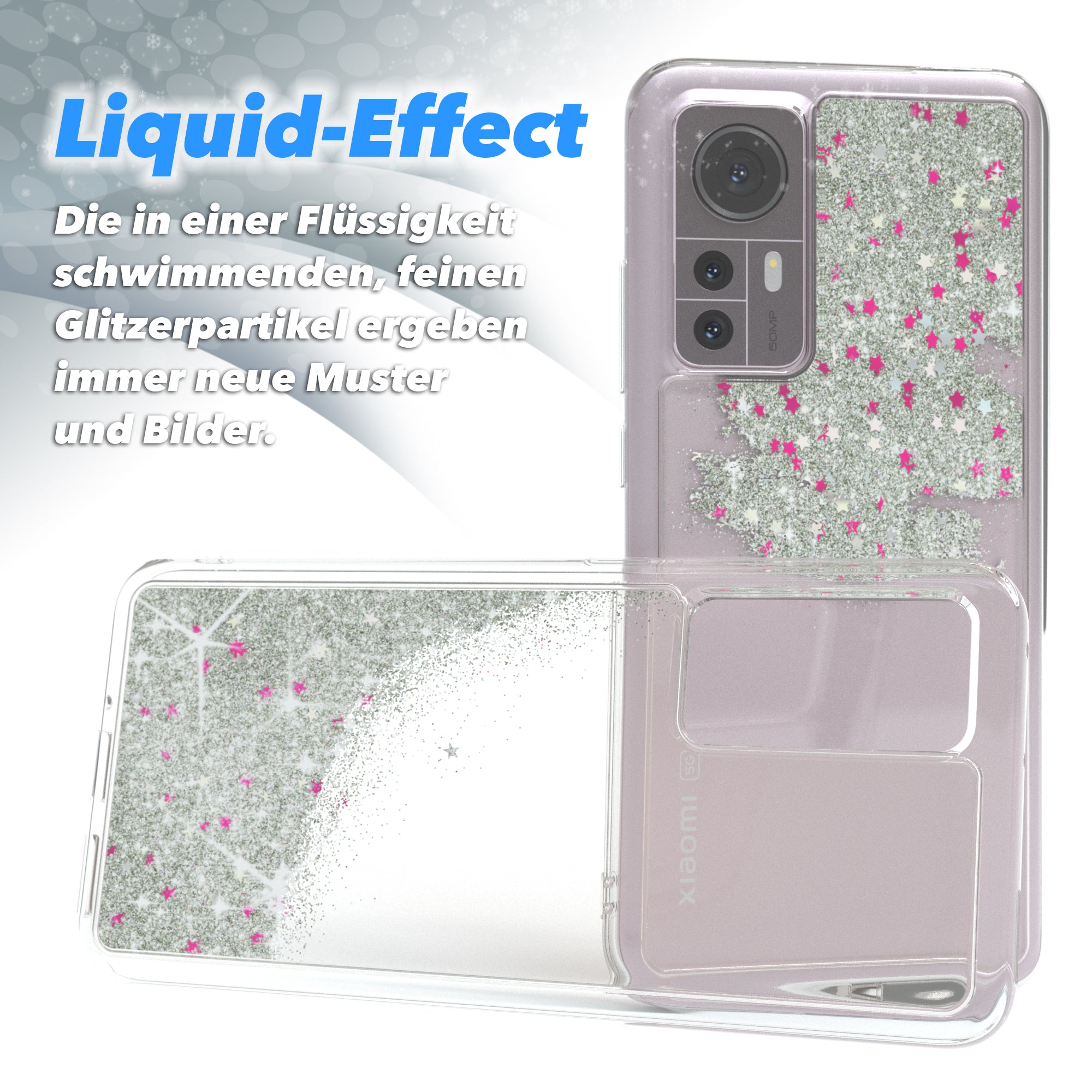 Xiaomi 12 / 12X Glitzerhülle
