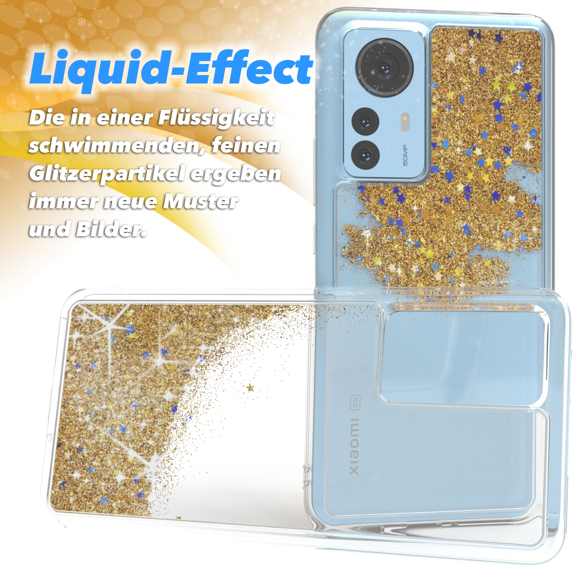 Xiaomi 12 Pro Glitzerhülle