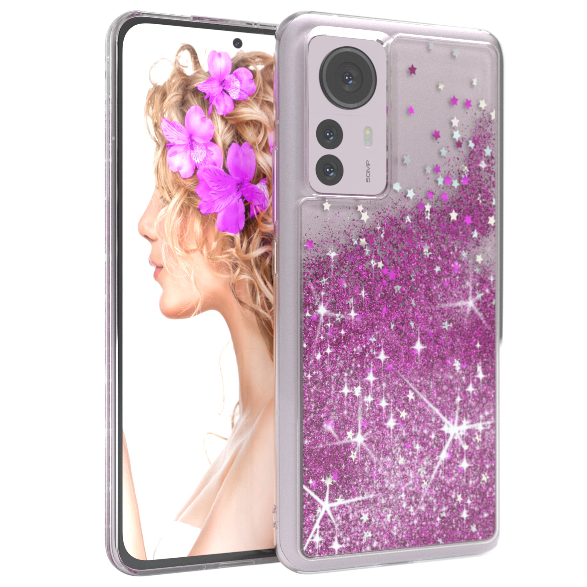 Xiaomi 12 Pro Glitzerhülle