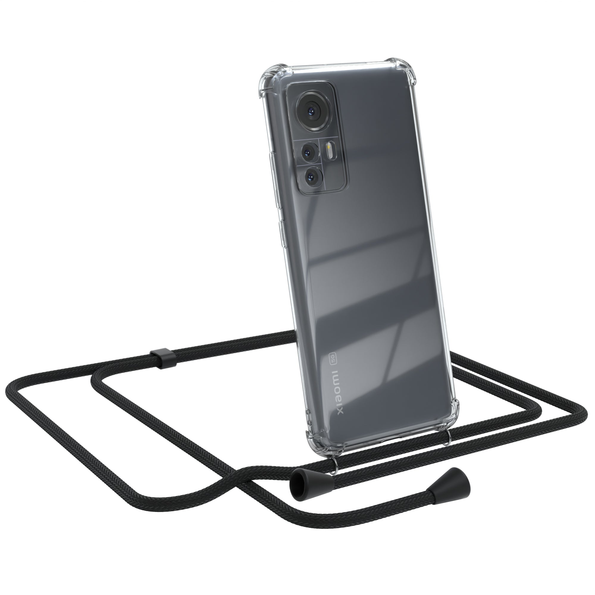 Xiaomi 12 / 12X transparente Hülle + Kordel