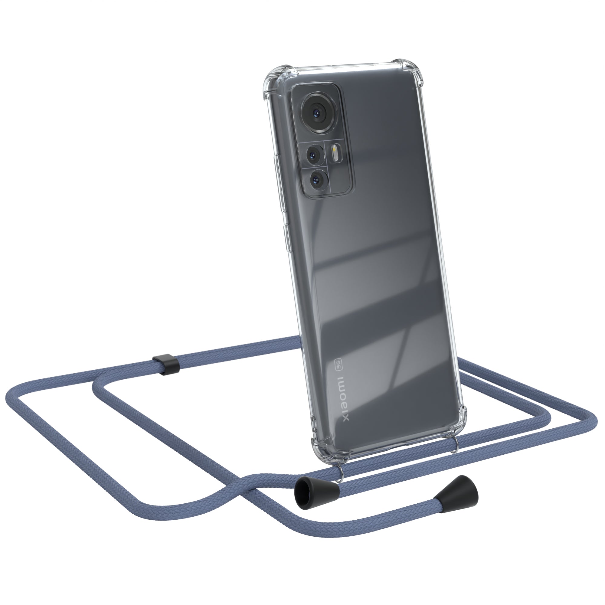 Xiaomi 12 / 12X transparente Hülle + Kordel