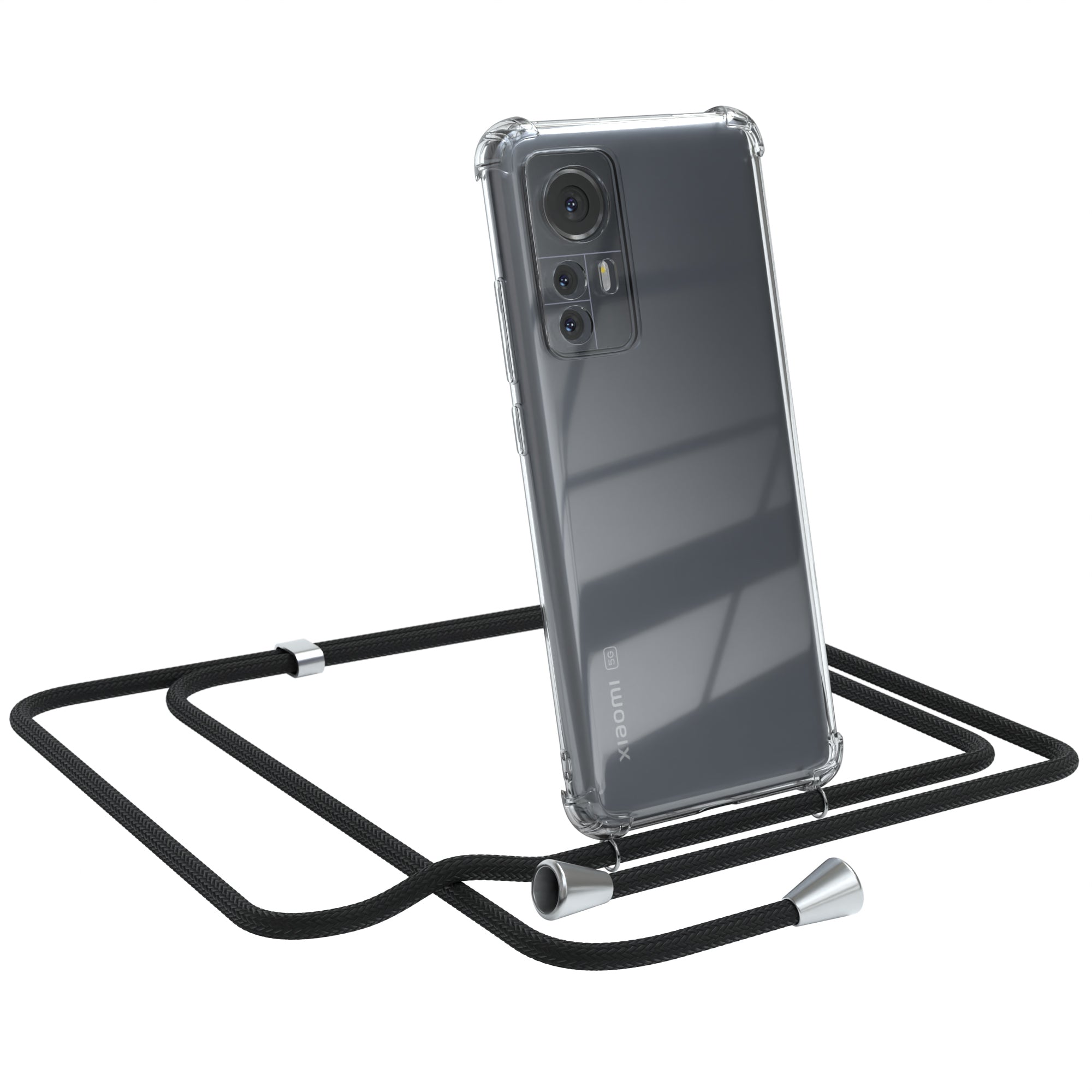 Xiaomi 12 / 12X transparente Hülle + Kordel