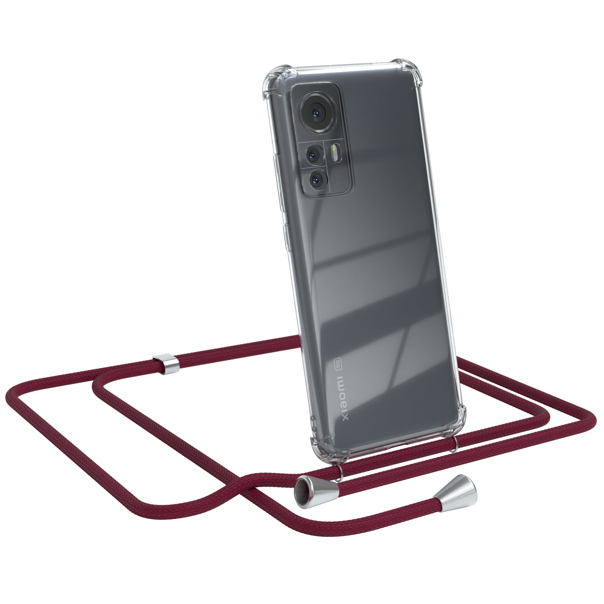 Xiaomi 12 / 12X transparente Hülle + Kordel