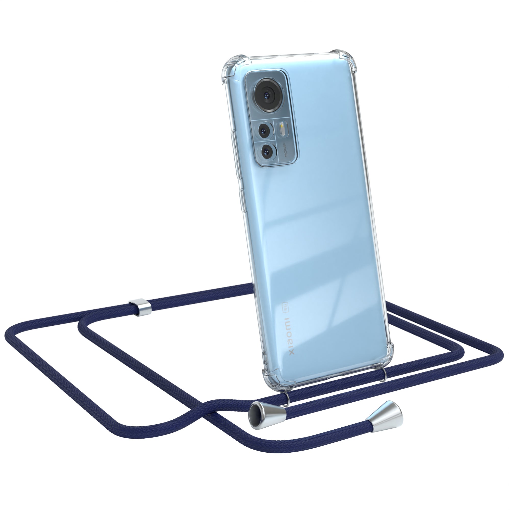 Xiaomi 12 / 12X transparente Hülle + Kordel
