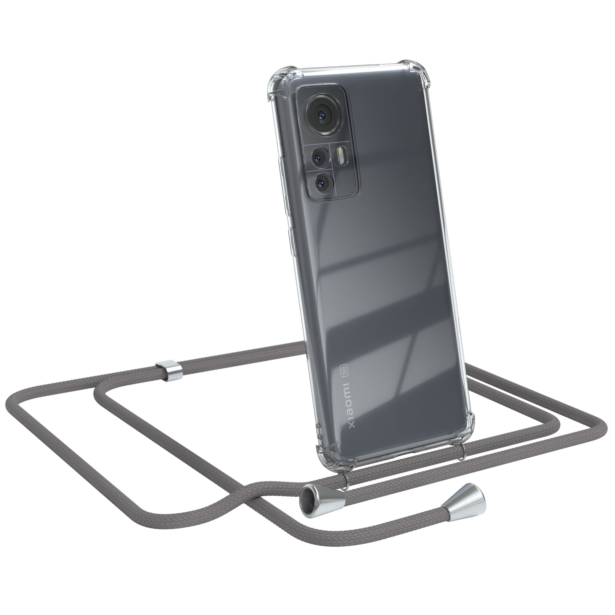 Xiaomi 12 / 12X transparente Hülle + Kordel