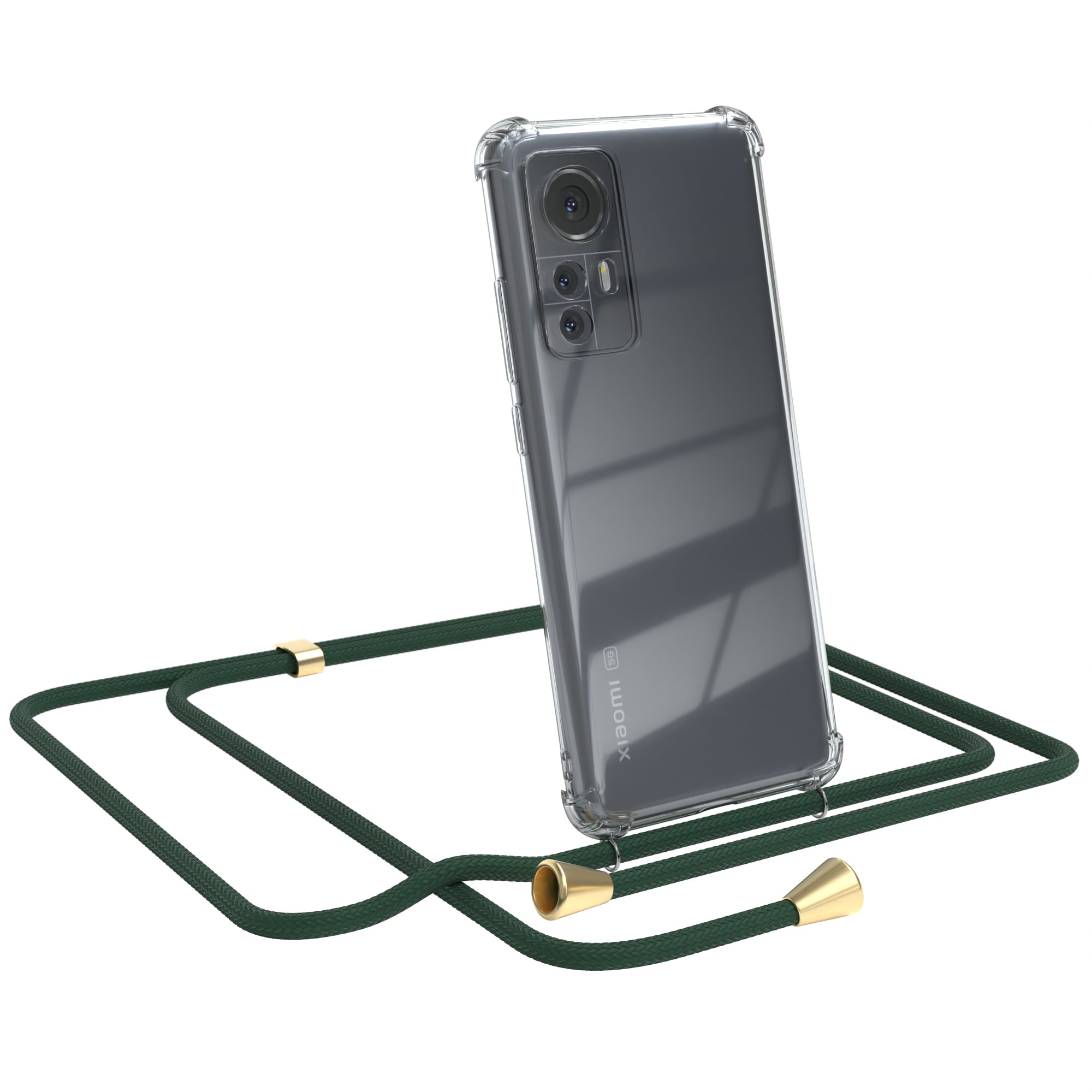Xiaomi 12 / 12X transparente Hülle + Kordel