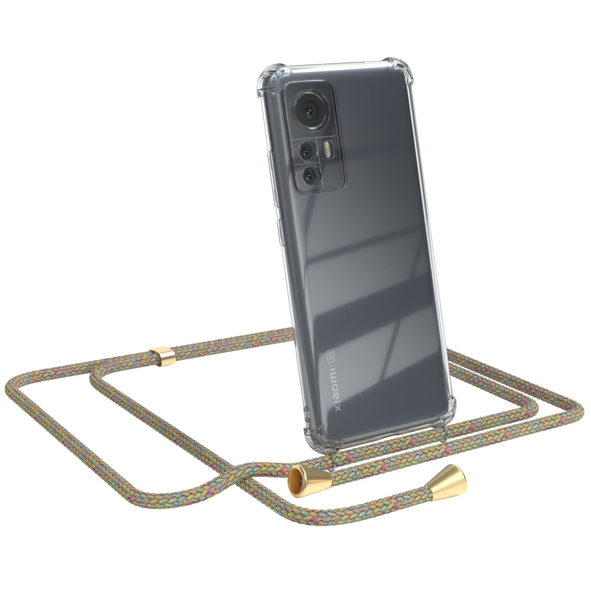 Xiaomi 12 / 12X transparente Hülle + Kordel