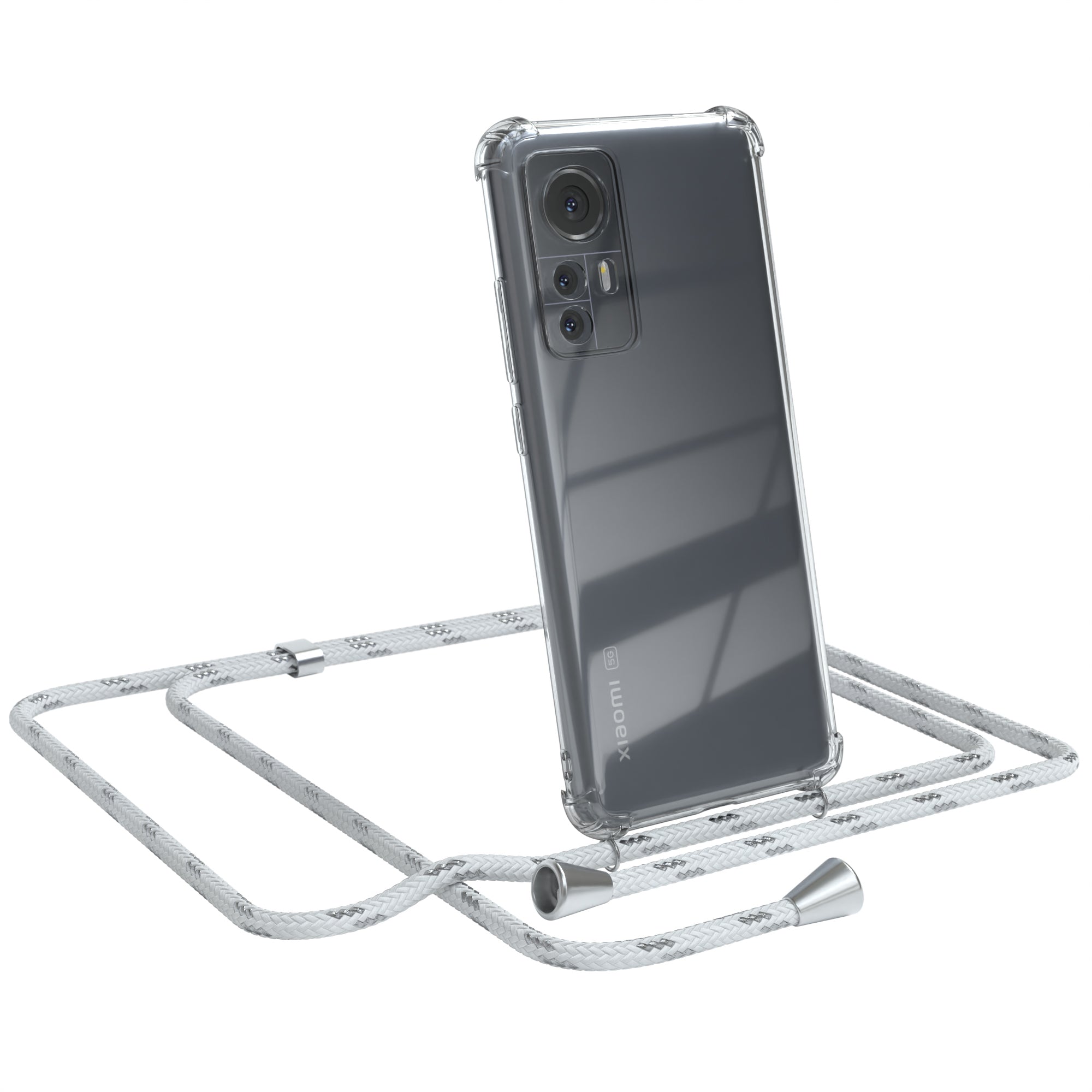 Xiaomi 12 / 12X transparente Hülle + Kordel