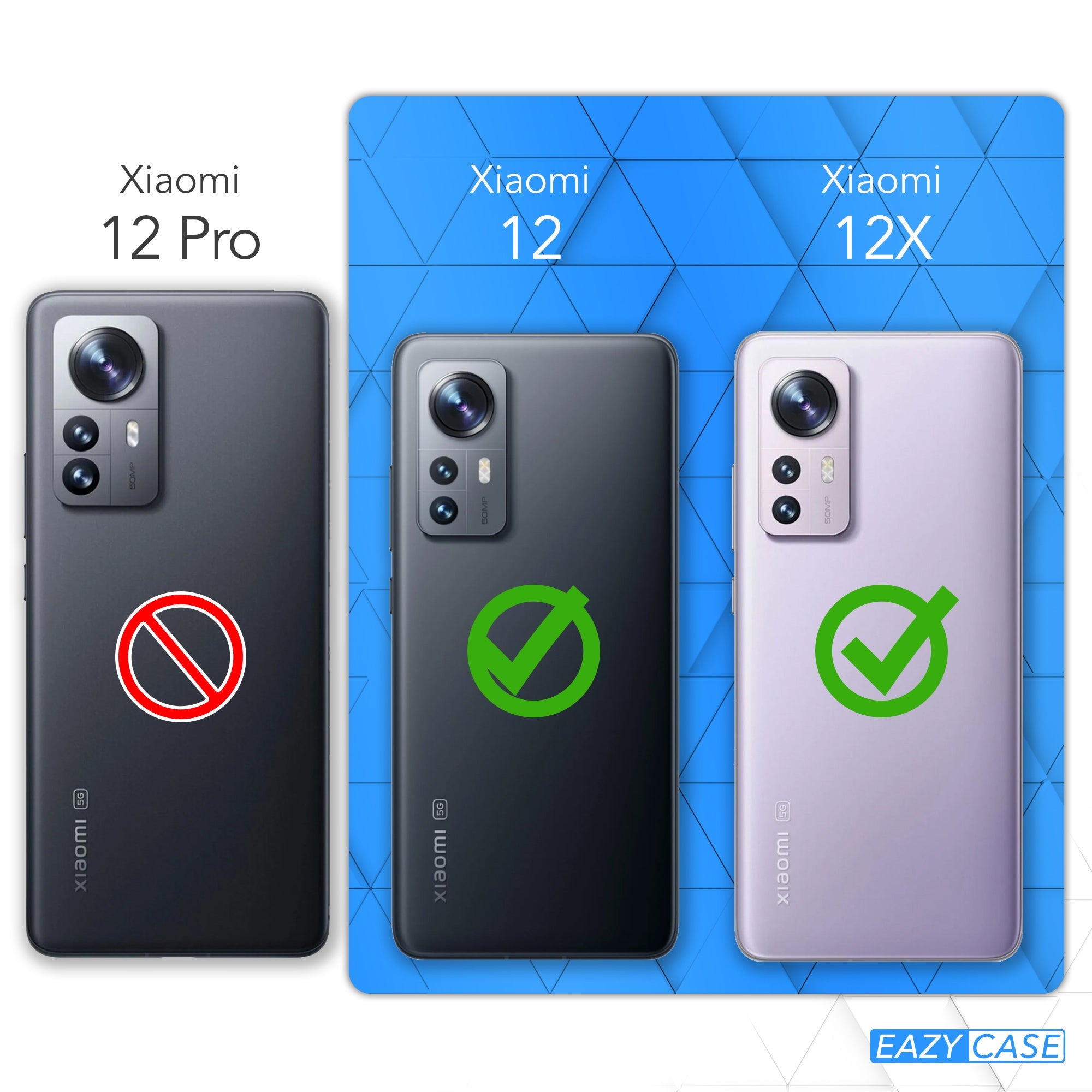 Xiaomi 12 / 12X transparente Hülle + Kordel