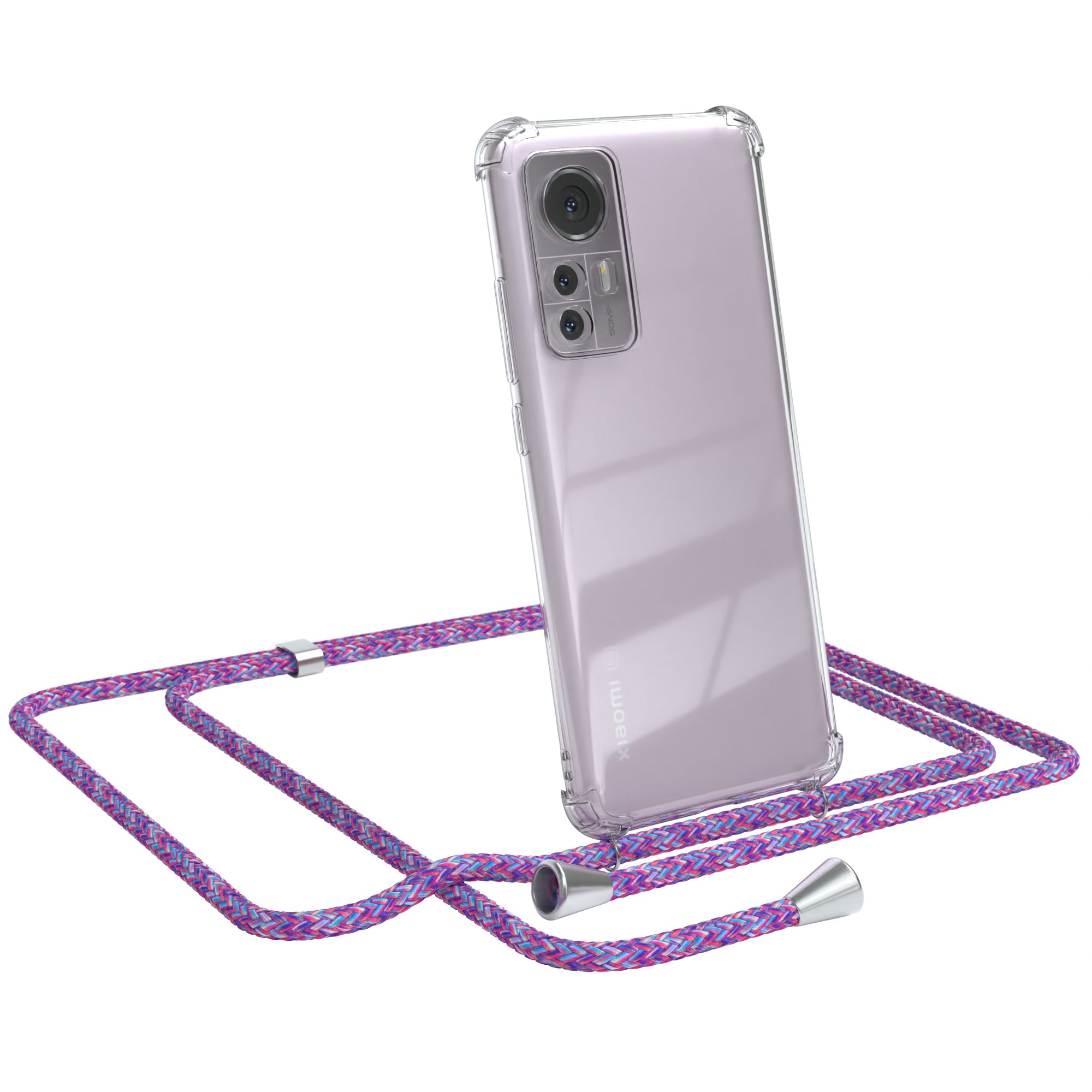 Xiaomi 12 / 12X transparente Hülle + Kordel
