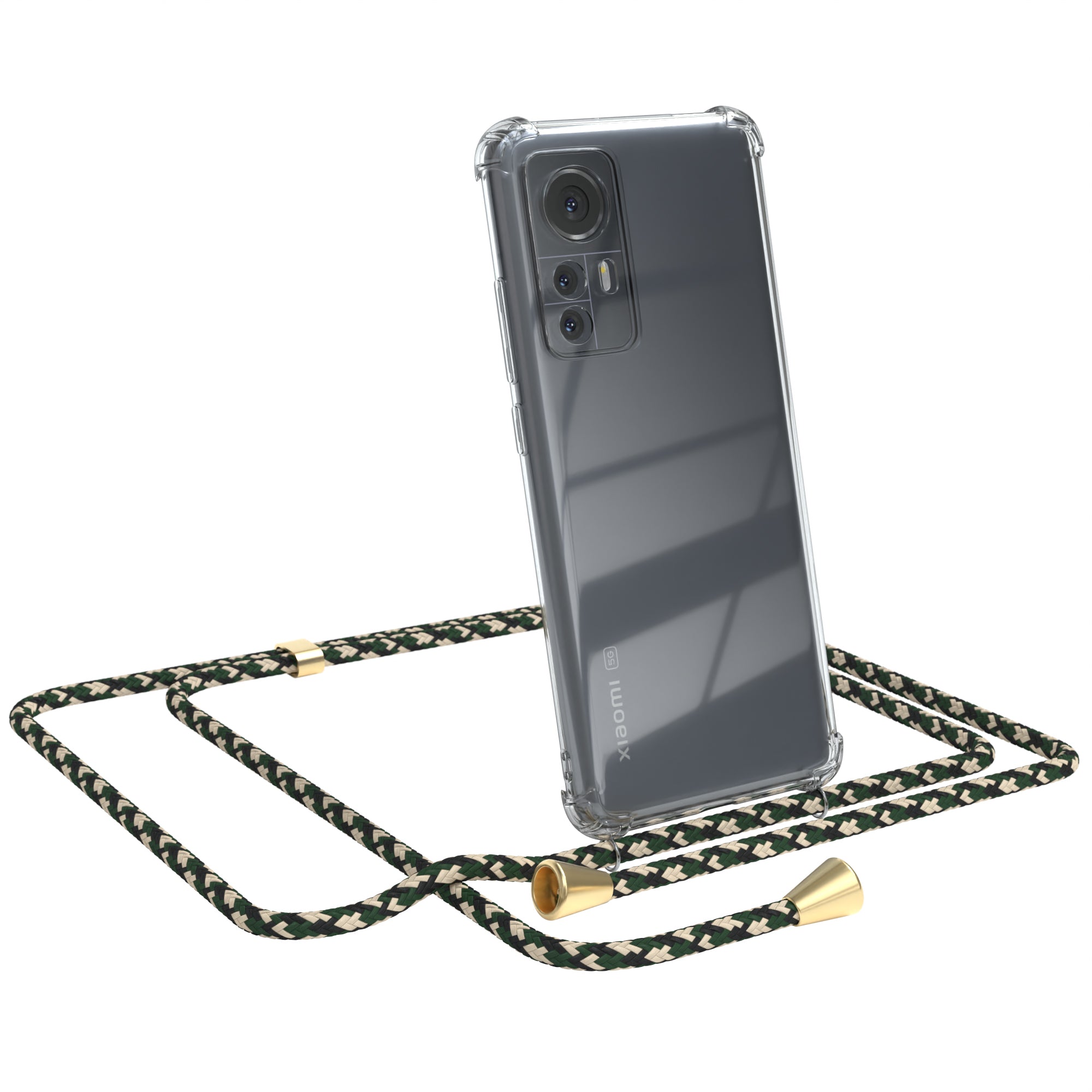 Xiaomi 12 / 12X transparente Hülle + Kordel