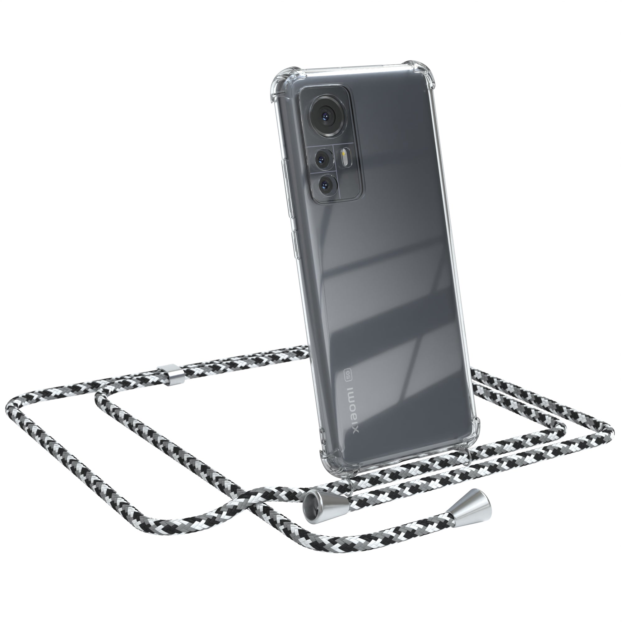 Xiaomi 12 / 12X transparente Hülle + Kordel