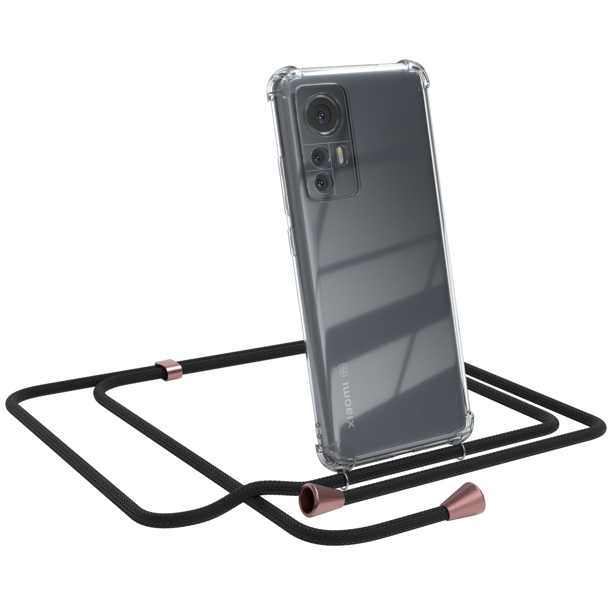 Xiaomi 12 / 12X transparente Hülle + Kordel