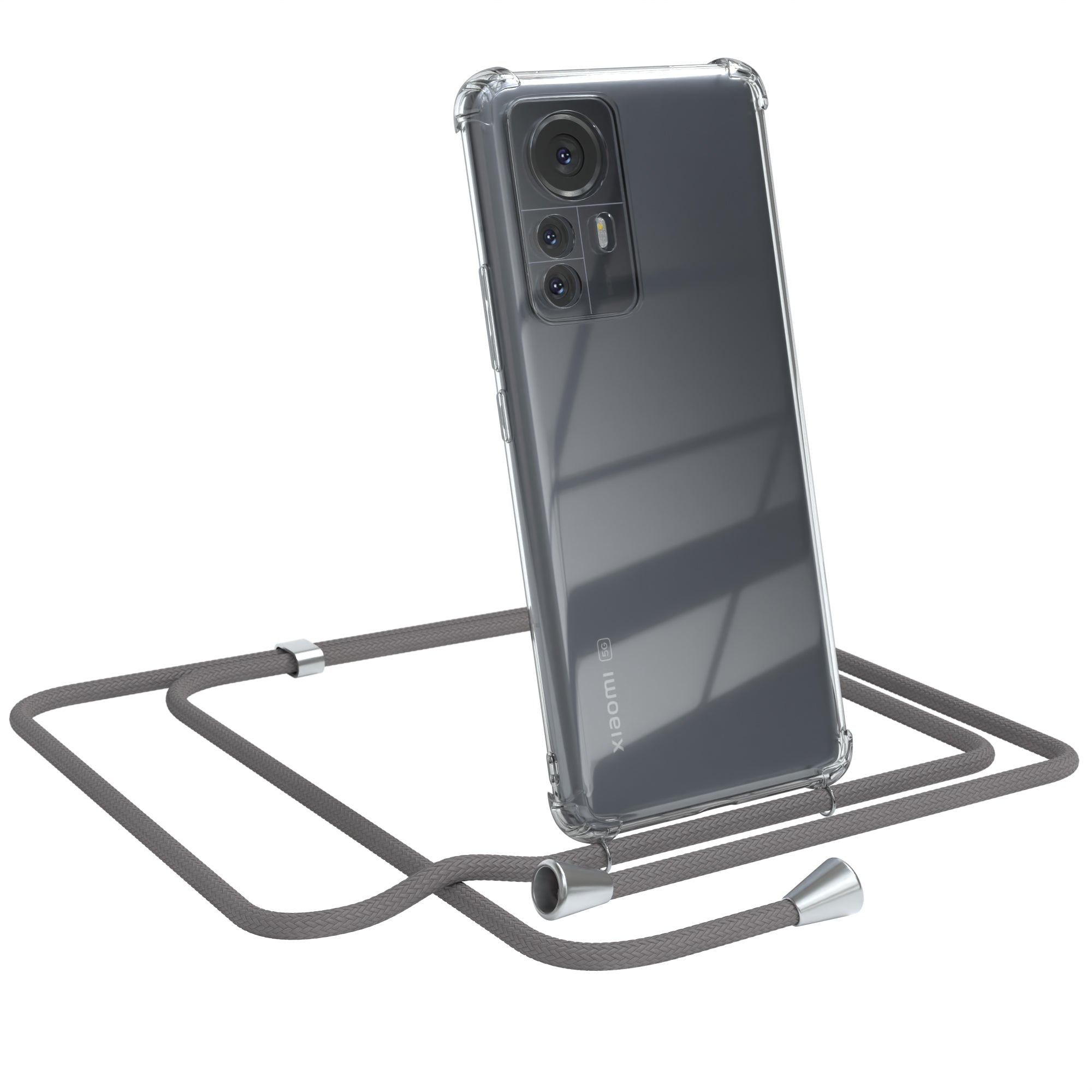 Xiaomi 12 Pro transparente Hülle + Kordel