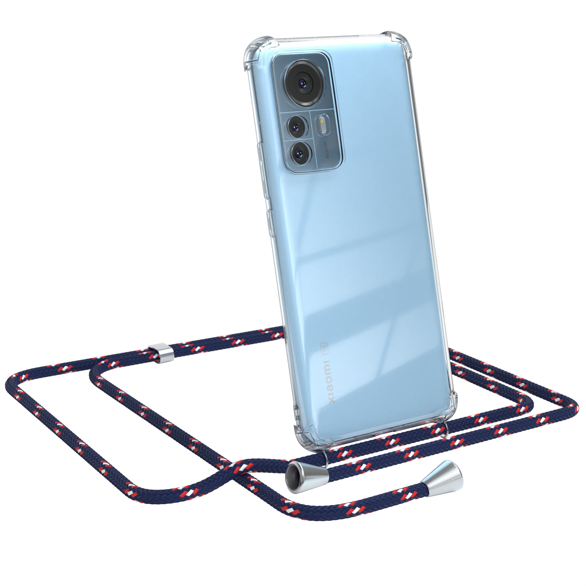 Xiaomi 12 Pro transparente Hülle + Kordel