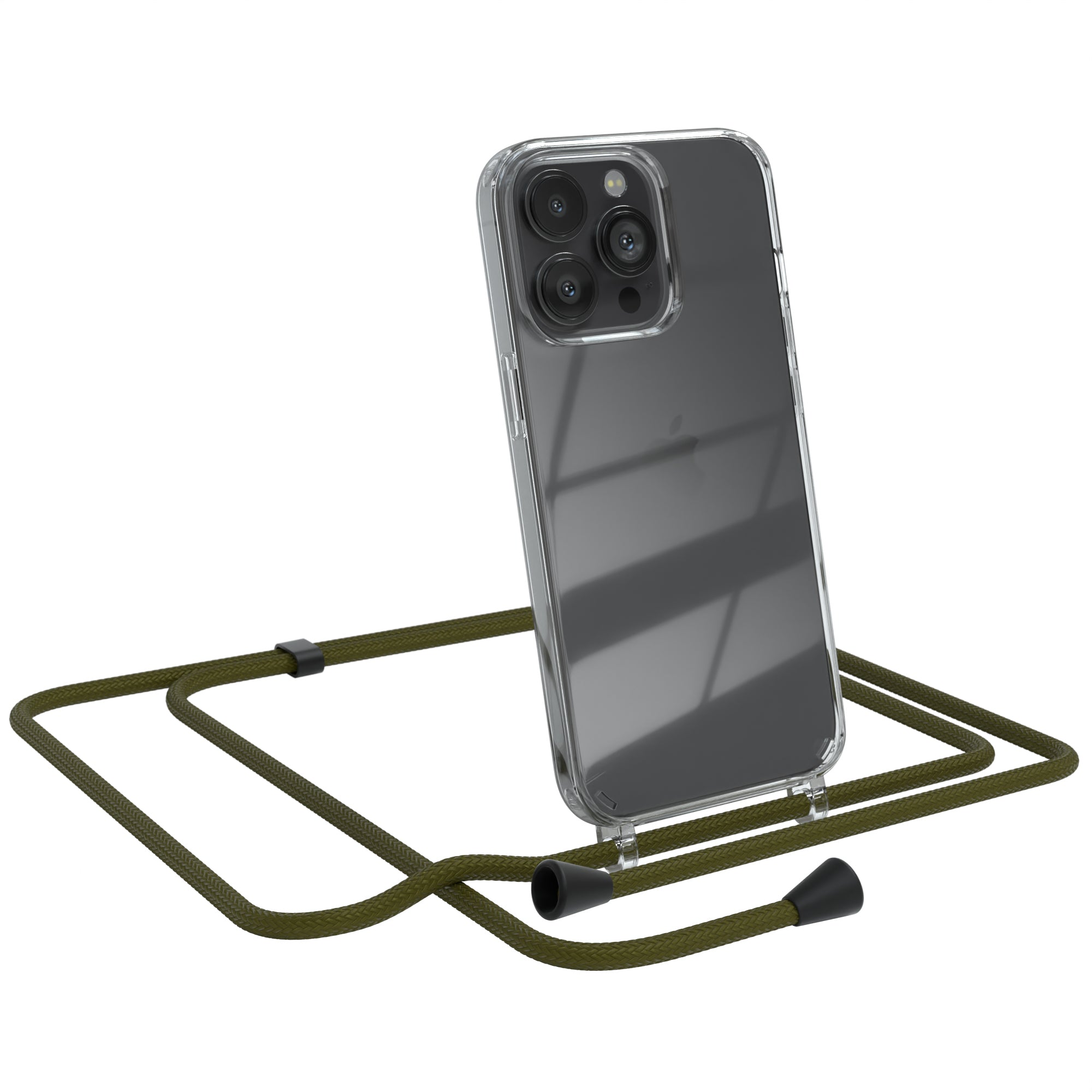iPhone 13 Pro transparente Hülle + Kordel
