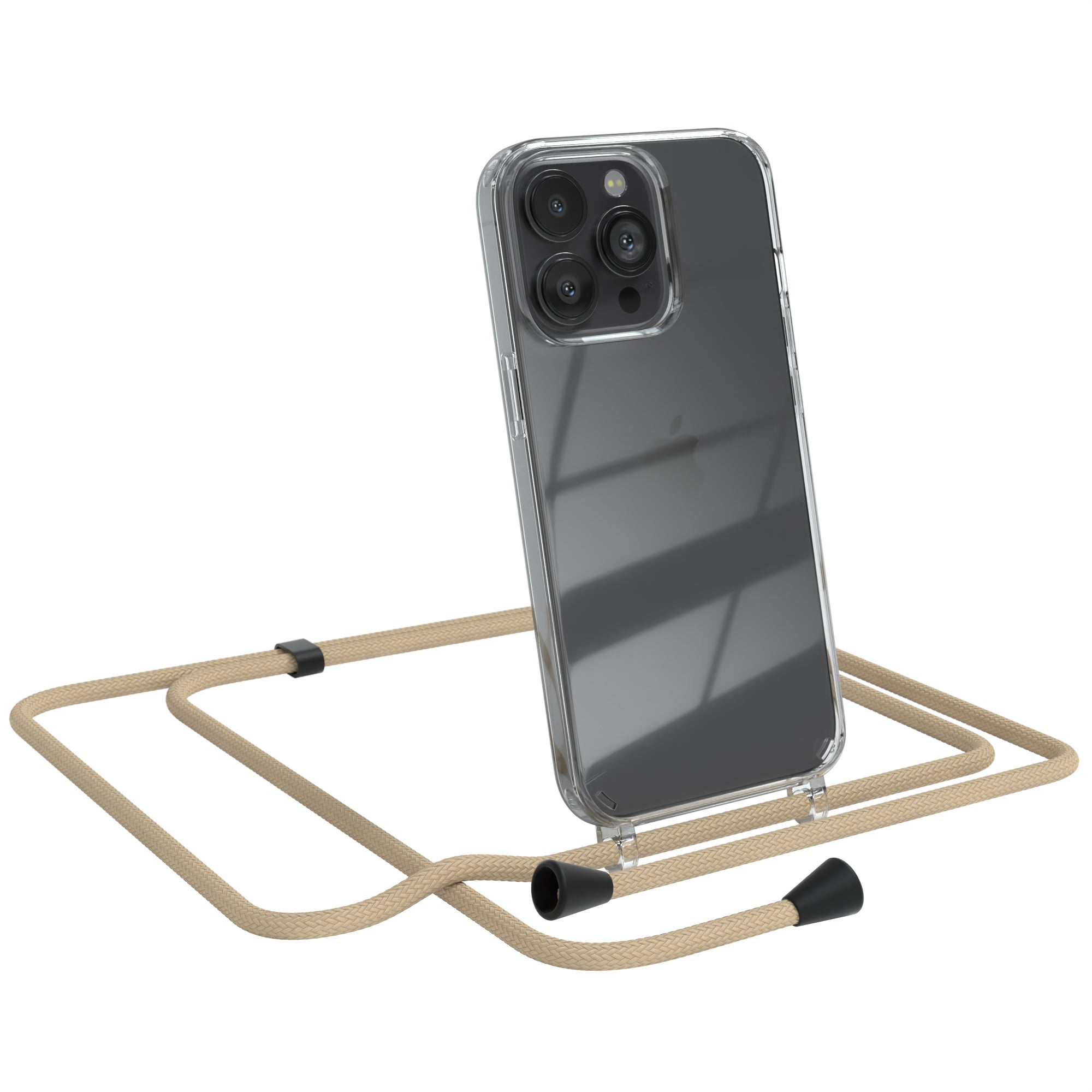 iPhone 13 Pro transparente Hülle + Kordel