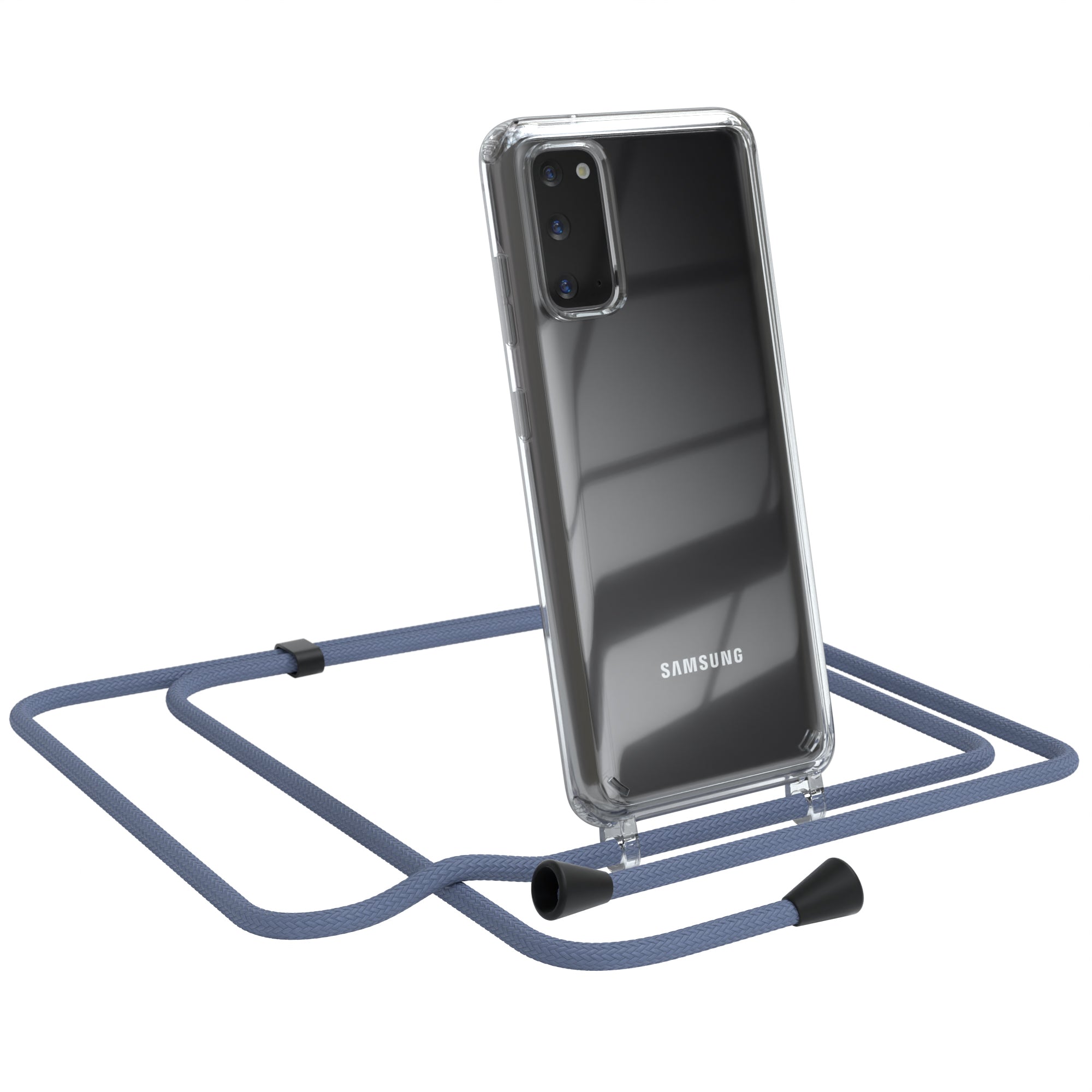 Galaxy S20 / 5G transparente Hülle + Kordel