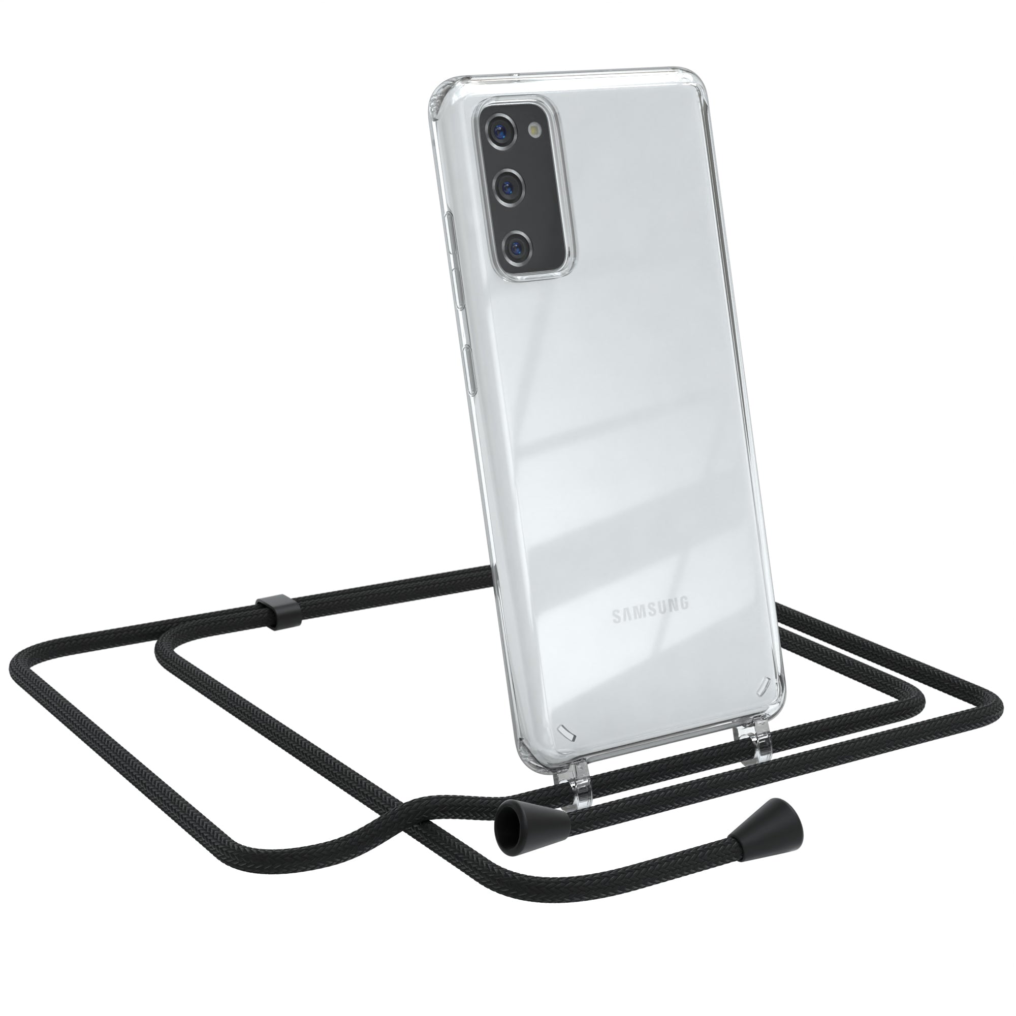 Galaxy S20 FE / S20 FE 5G transparente Hülle + Kordel