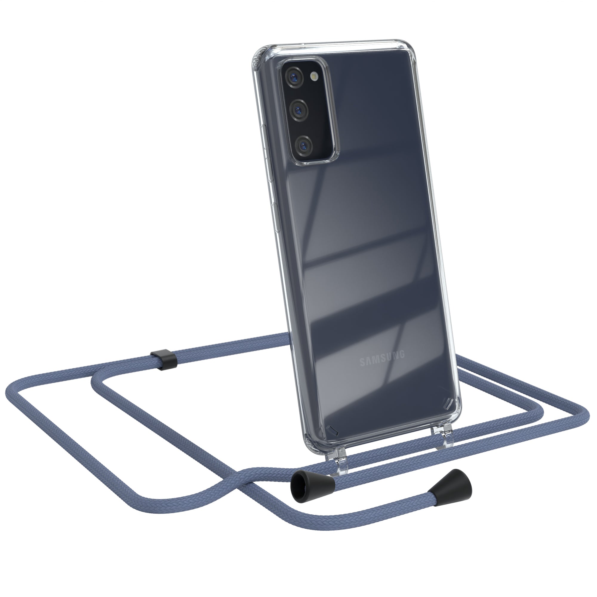 Galaxy S20 FE / S20 FE 5G transparente Hülle + Kordel