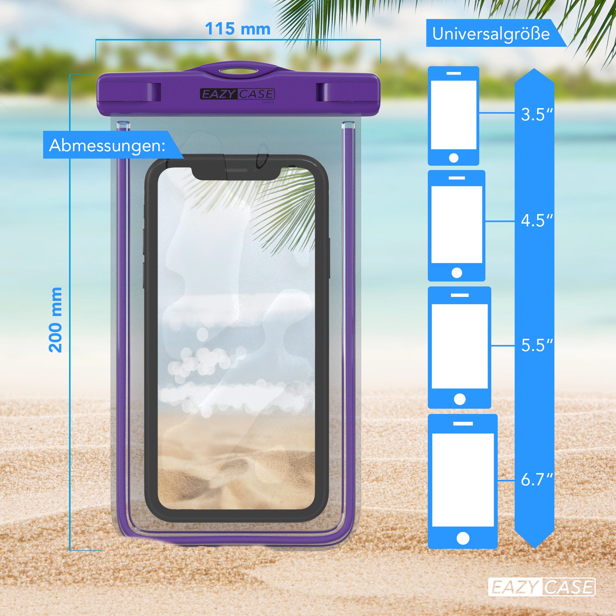 Universal Wasserdichte Handytasche
