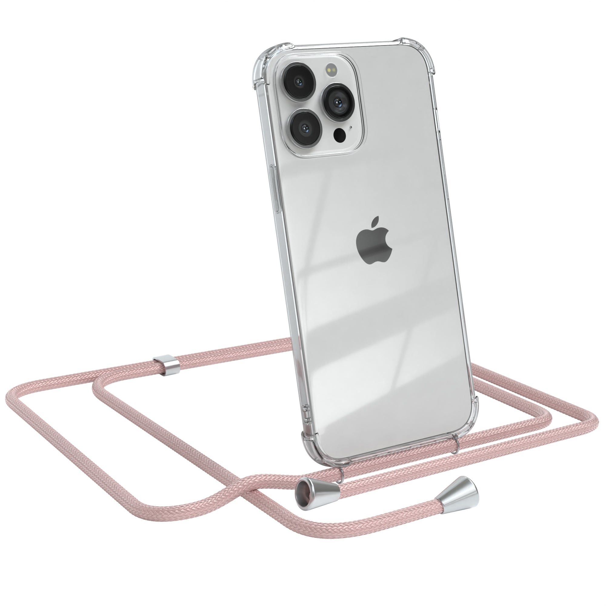 iPhone 13 Pro Max transparente Hülle + Kordel