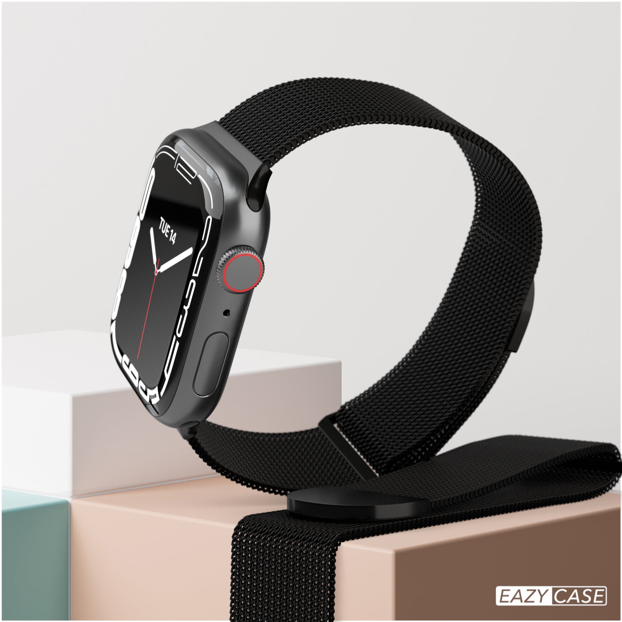 Apple Watch Armband Metall Edelstahl mit Magnetverschluss EAZY CASE