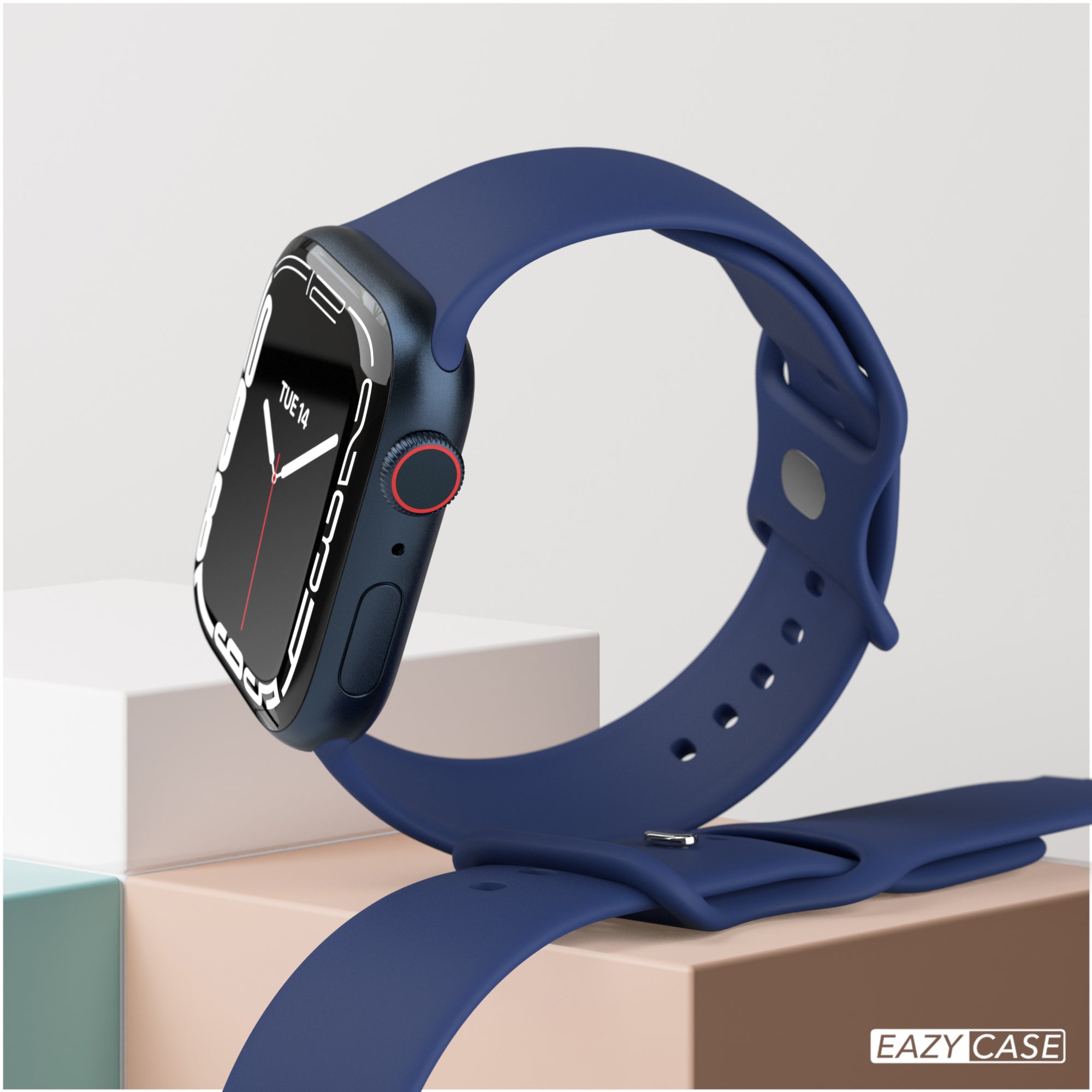 Apple Watch Silikon Armband mit Schnellverschluss von EAZY CASE