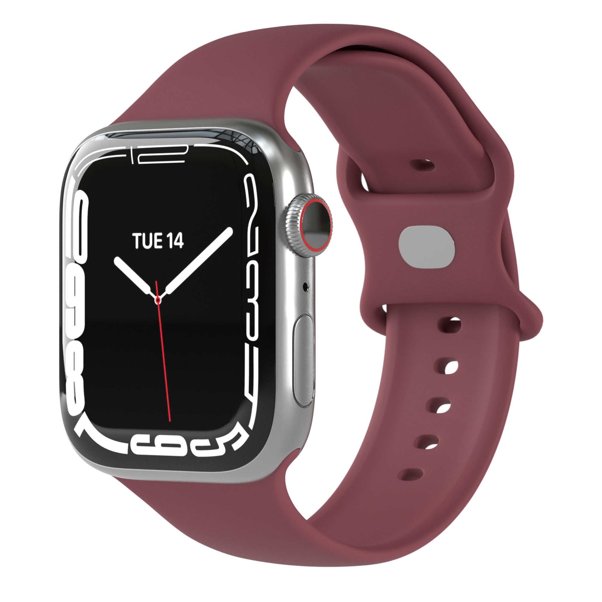 Apple Watch Silikon Armband mit Schnellverschluss von EAZY CASE